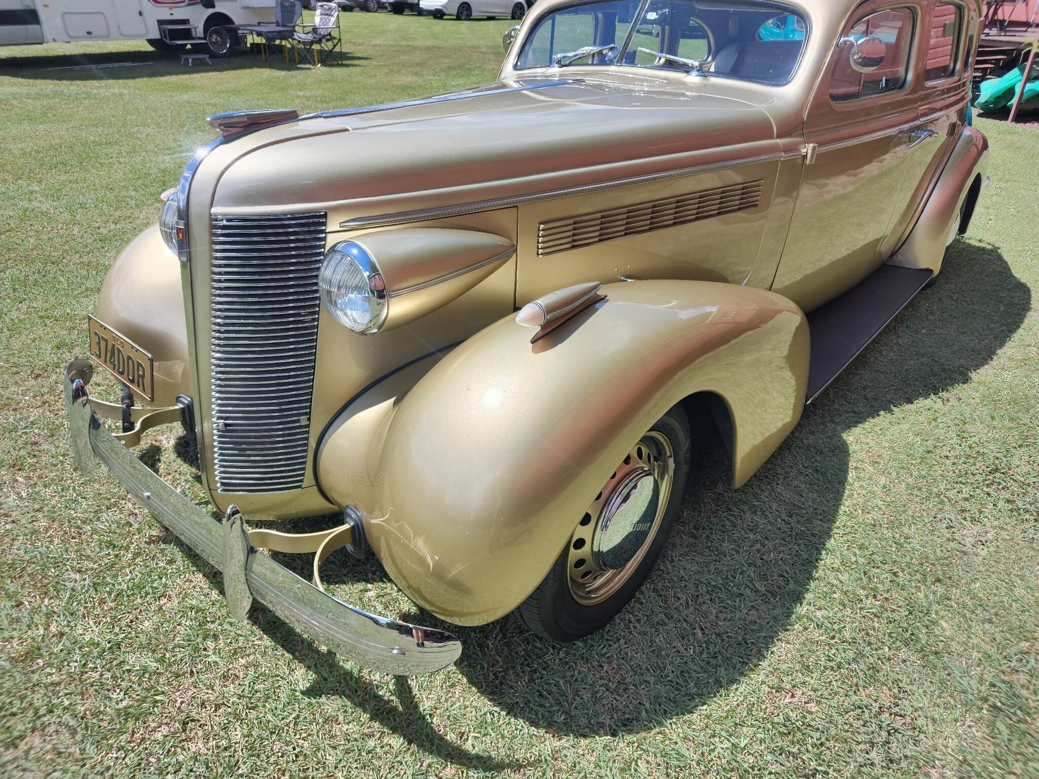 1937 BUICK CENTURY EIGHT AUTOMATIC SEDAN