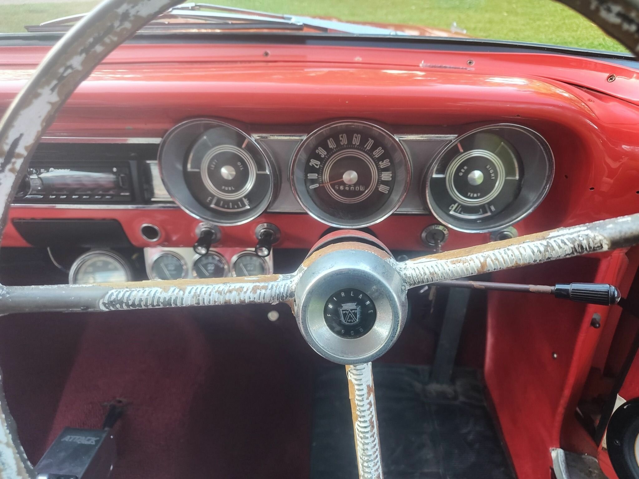 1964 FORD FAIRLANE 500 3 SP AUTOMATIC 4D SEDAN