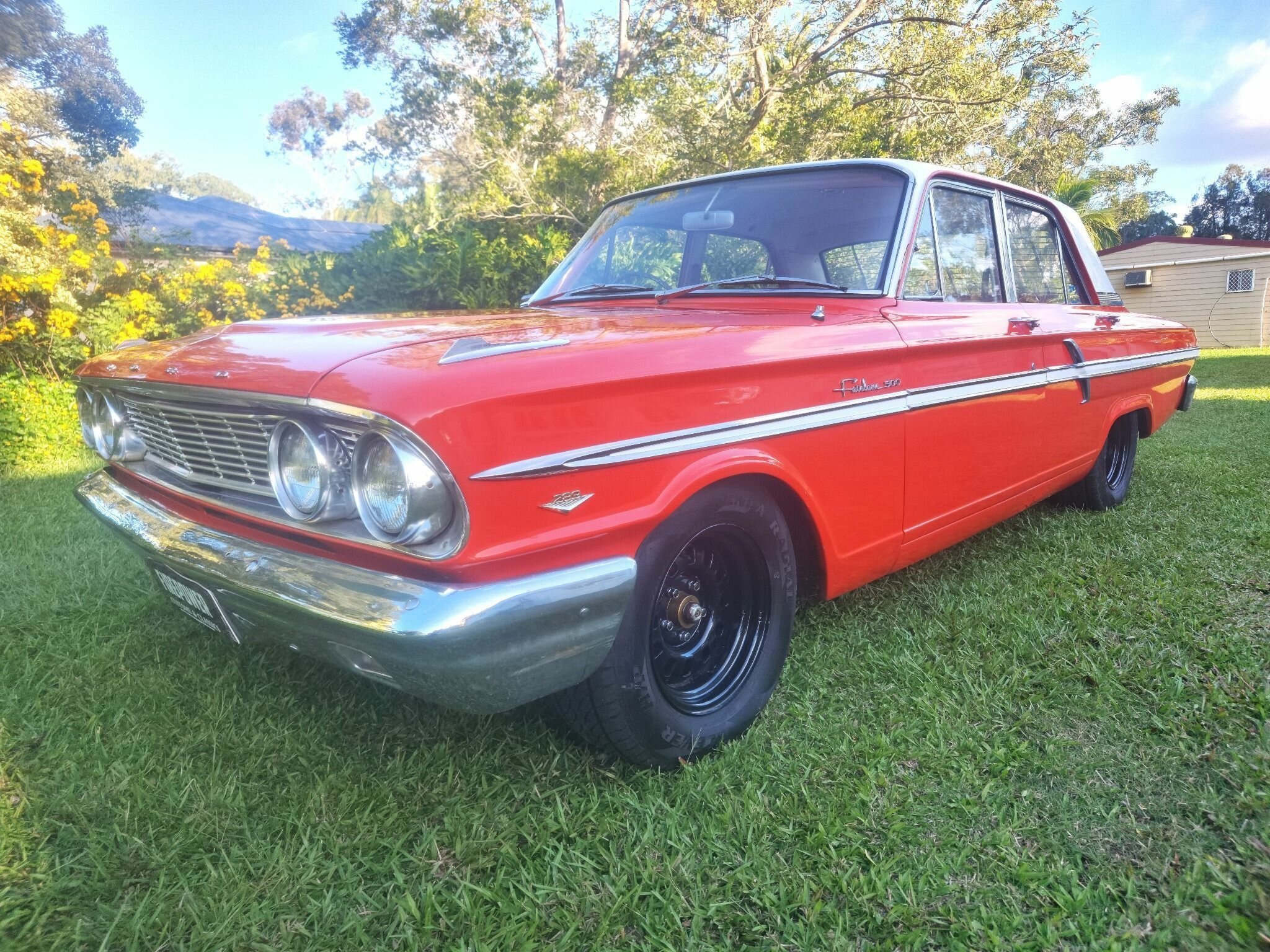 1964 FORD FAIRLANE 500 3 SP AUTOMATIC 4D SEDAN