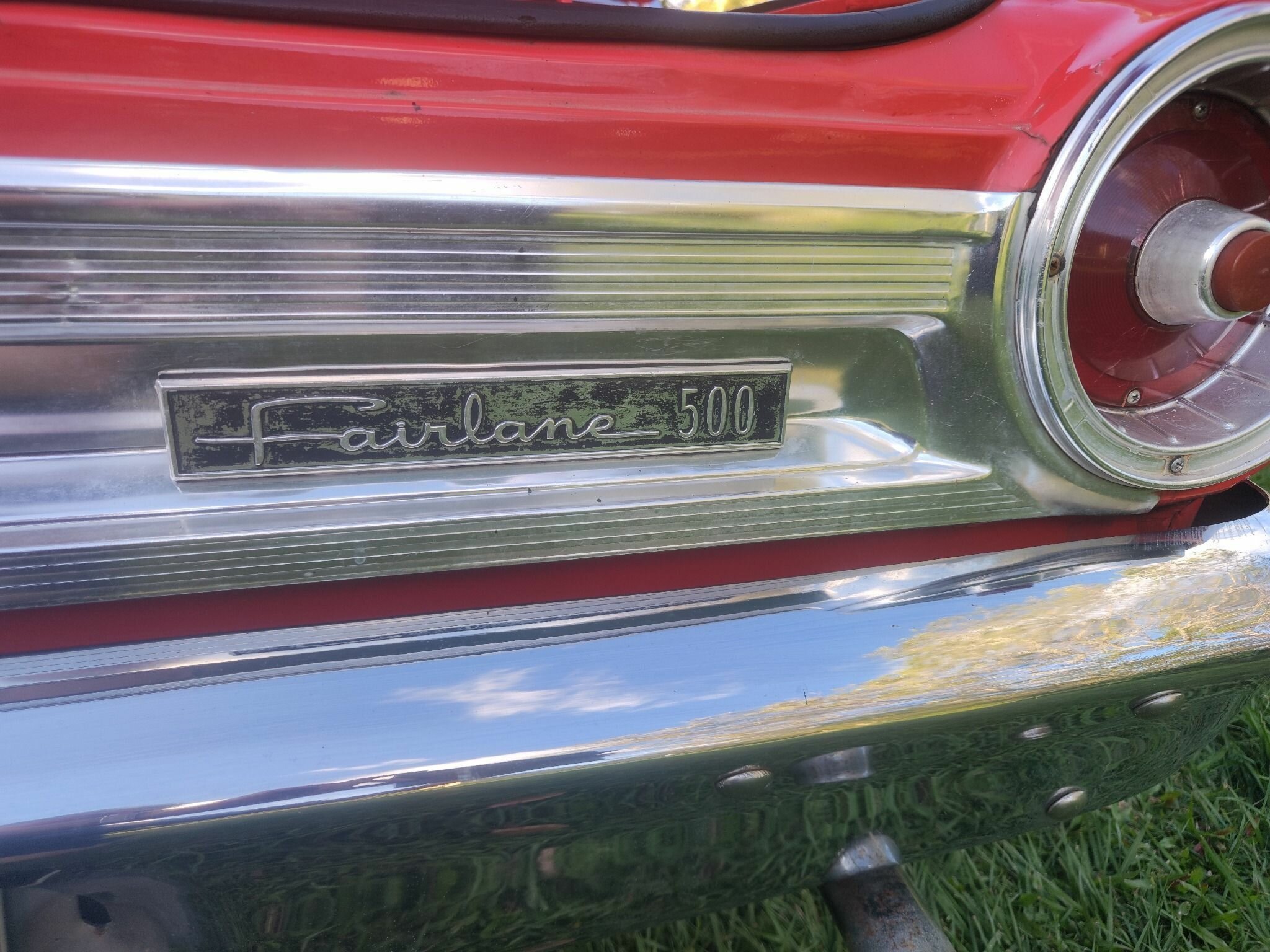 1964 FORD FAIRLANE 500 3 SP AUTOMATIC 4D SEDAN