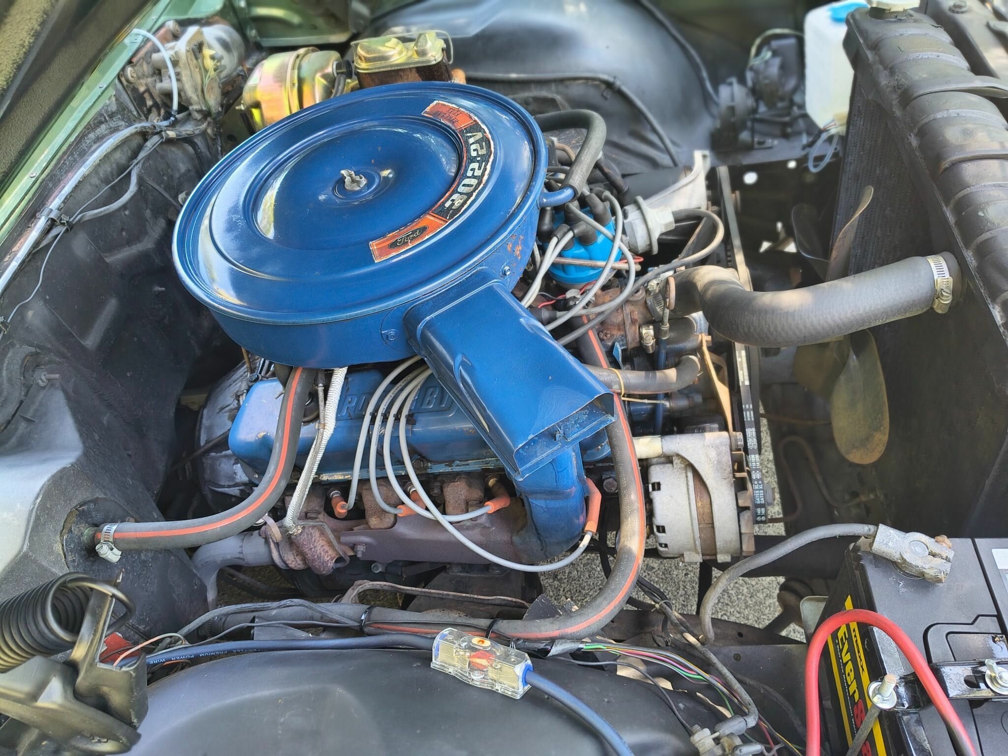 1968 FORD GALAXIE 500 AUTOMATIC 2D COUPE