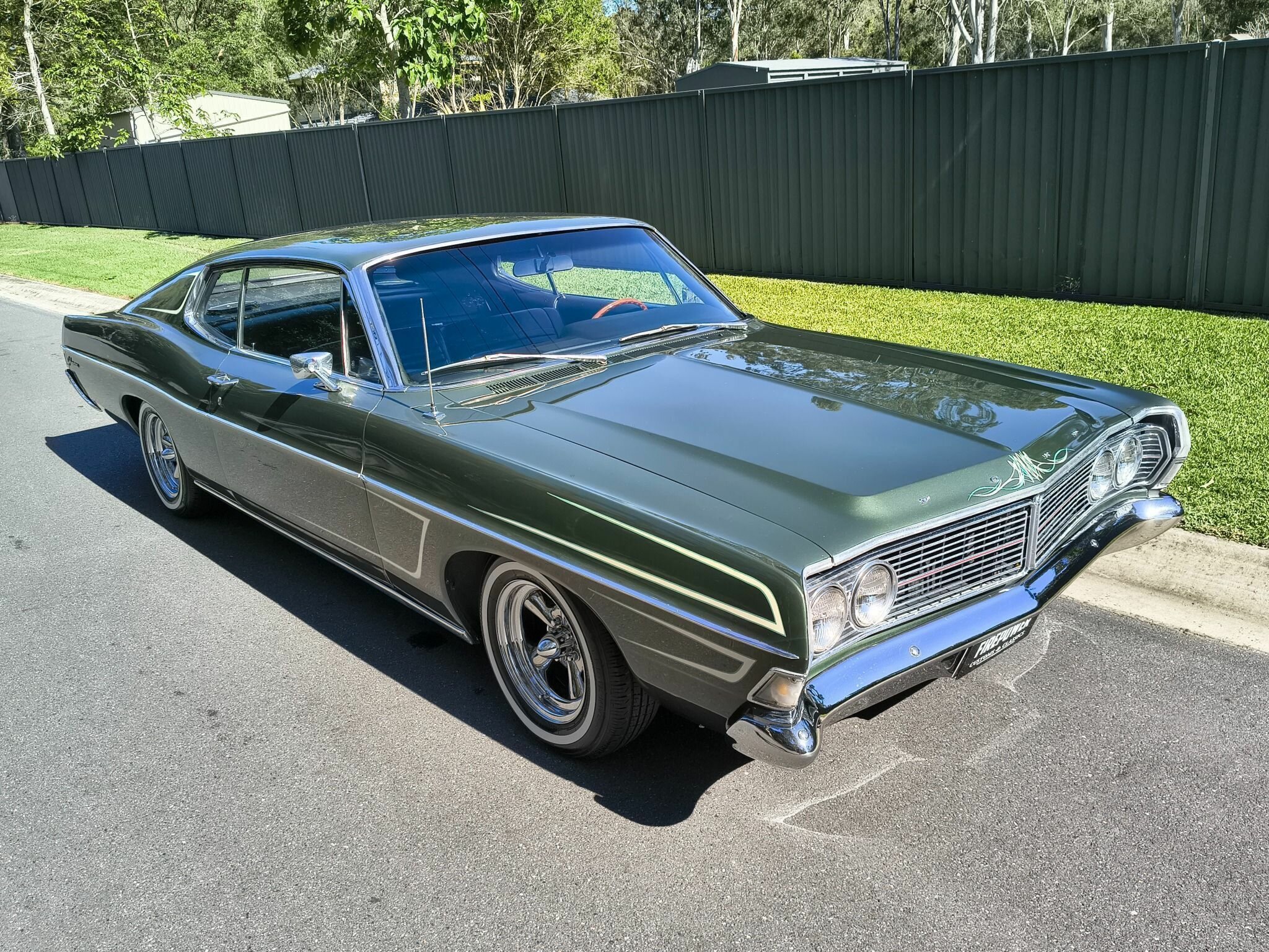 1968 FORD GALAXIE 500 AUTOMATIC 2D COUPE