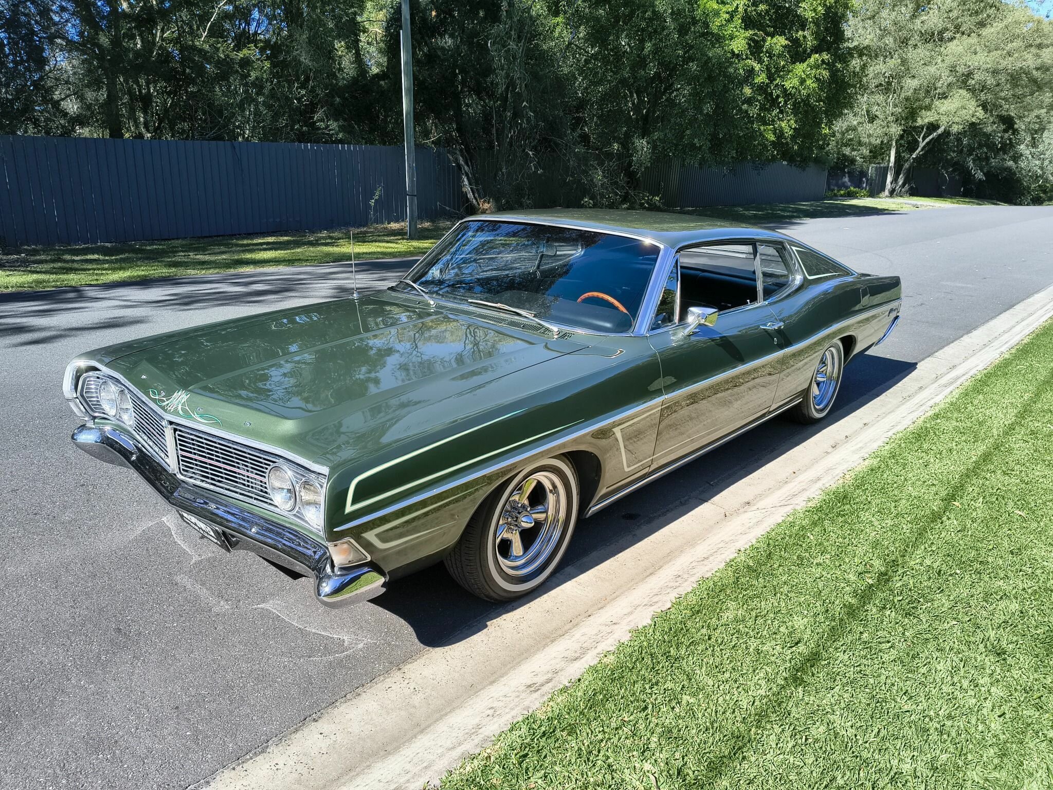 1968 FORD GALAXIE 500 AUTOMATIC 2D COUPE