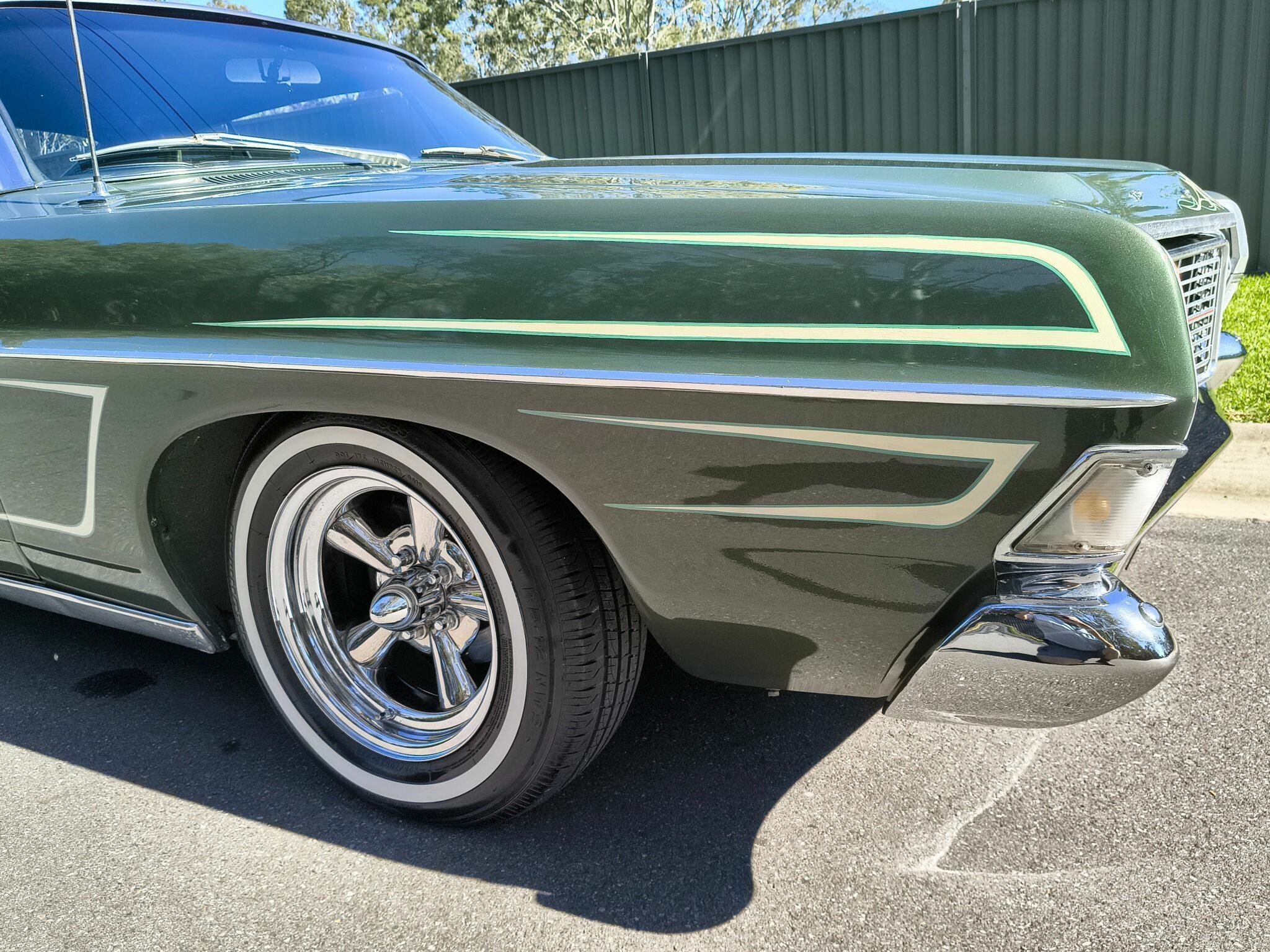 1968 FORD GALAXIE 500 AUTOMATIC 2D COUPE