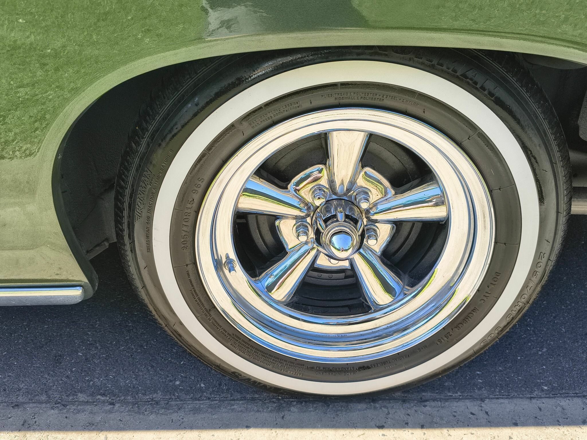 1968 FORD GALAXIE 500 AUTOMATIC 2D COUPE