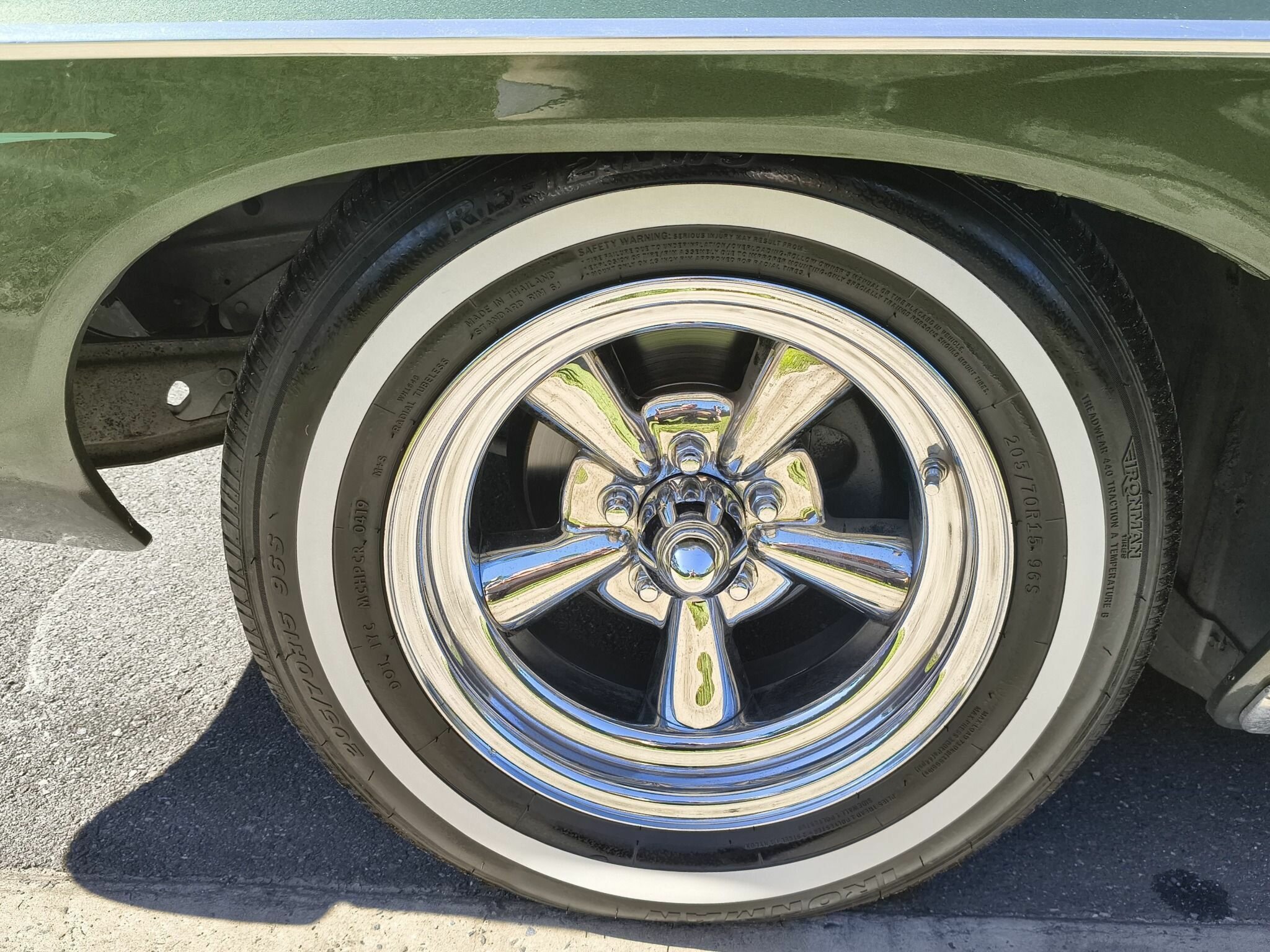 1968 FORD GALAXIE 500 AUTOMATIC 2D COUPE