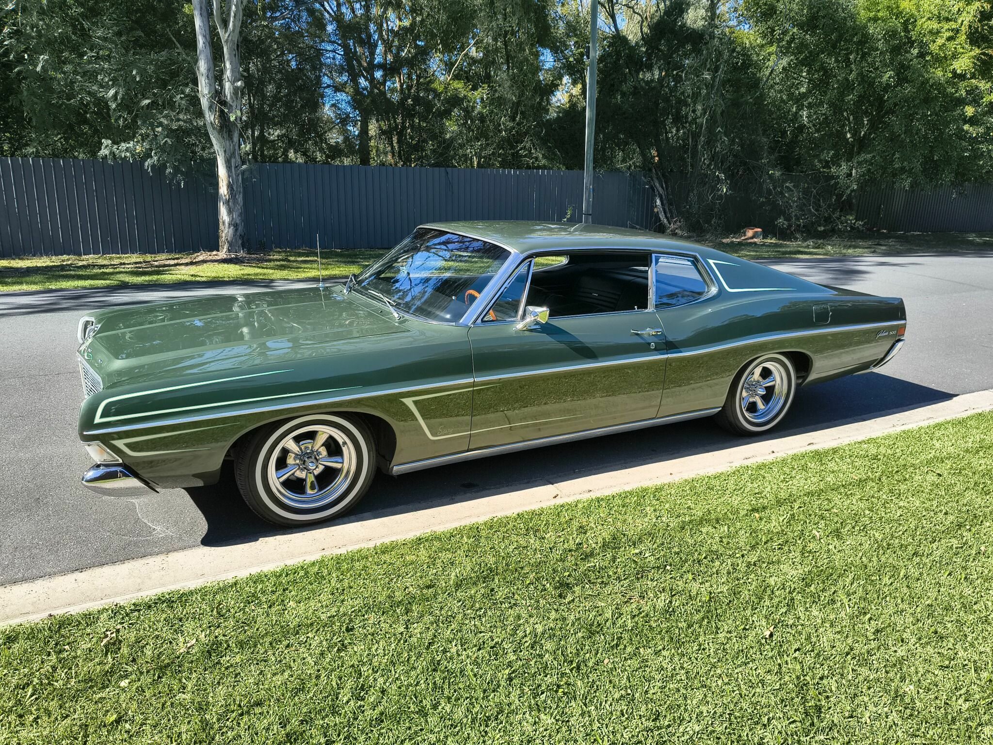 1968 FORD GALAXIE 500 AUTOMATIC 2D COUPE