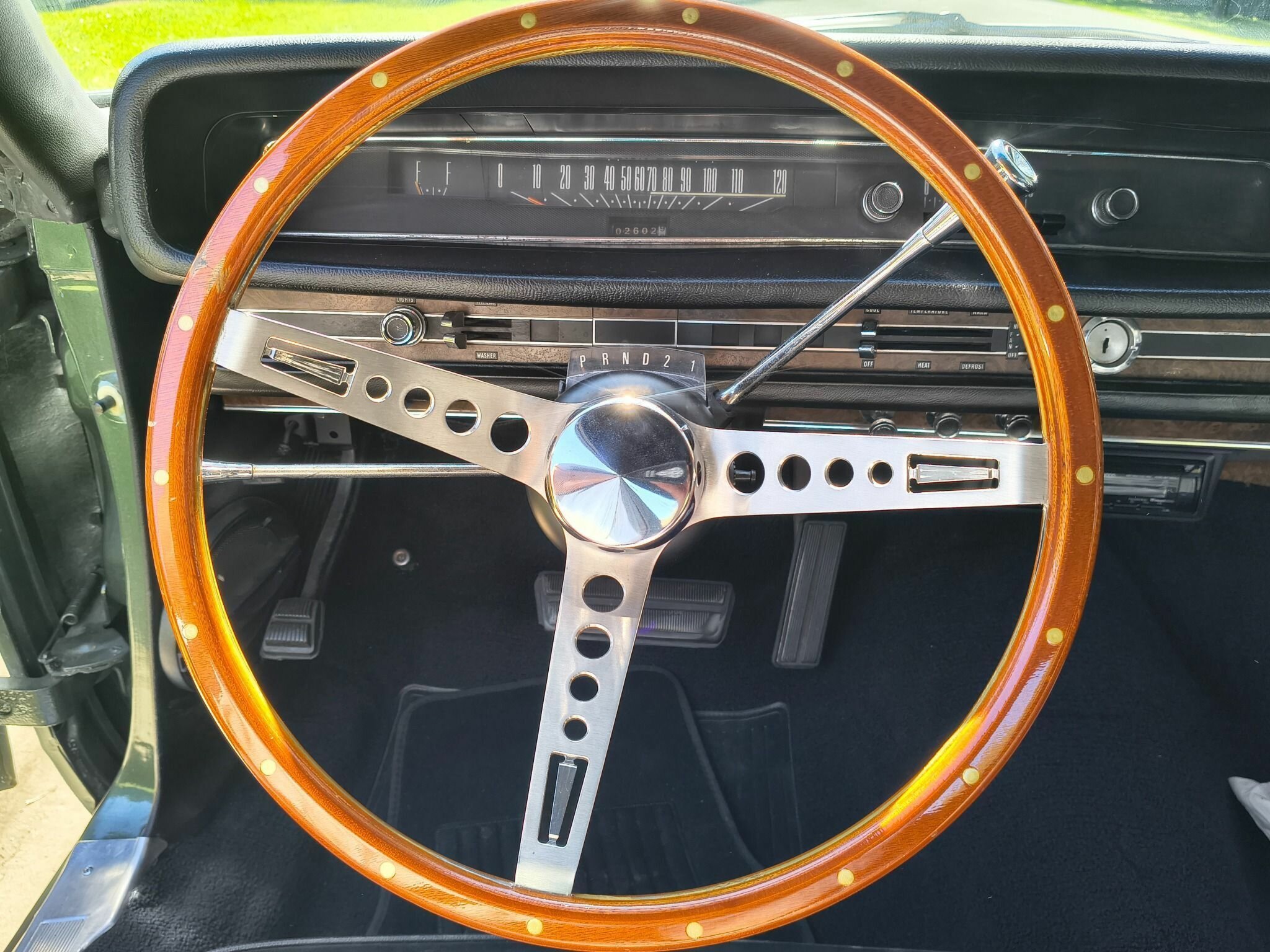 1968 FORD GALAXIE 500 AUTOMATIC 2D COUPE