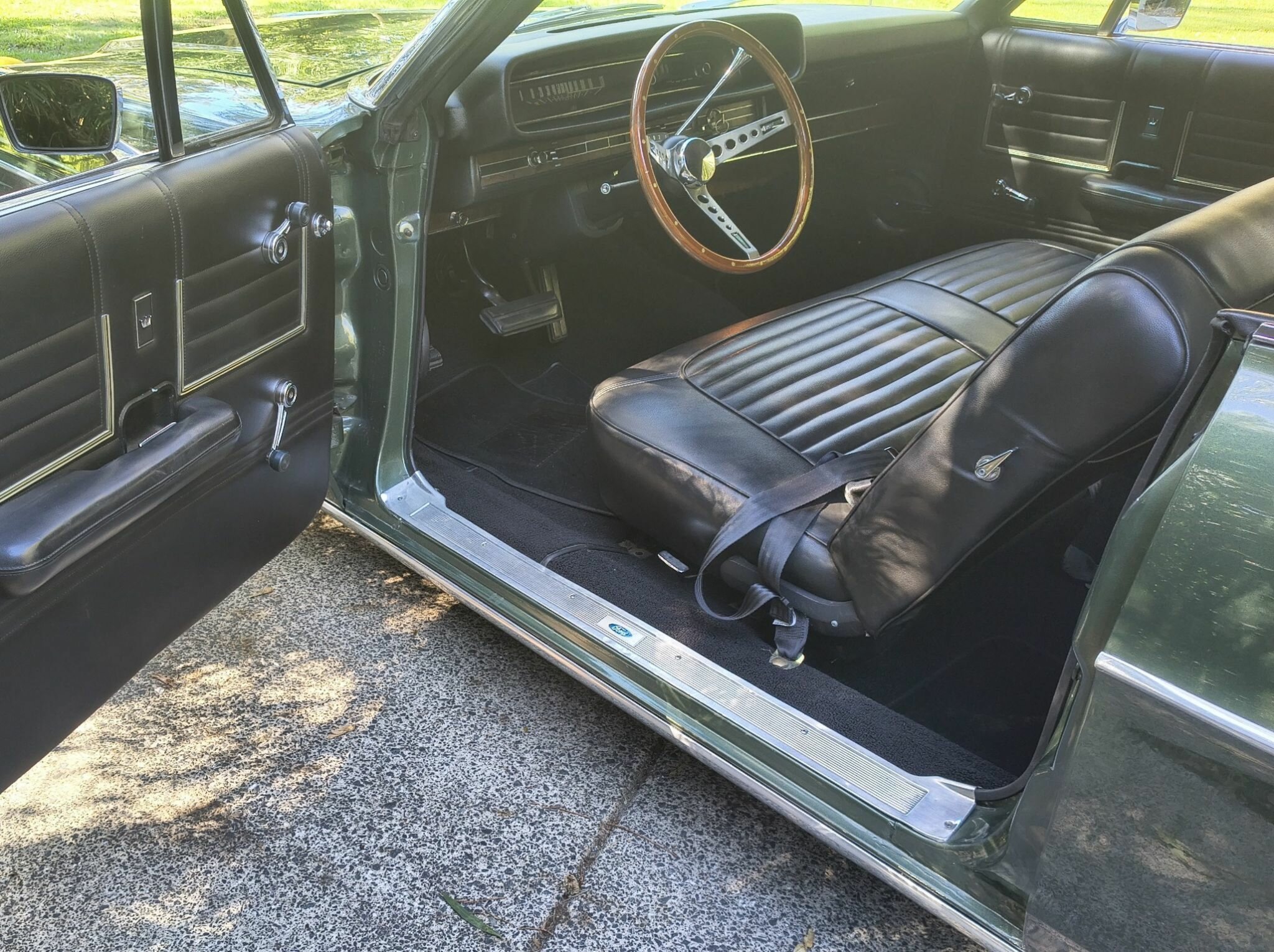 1968 FORD GALAXIE 500 AUTOMATIC 2D COUPE