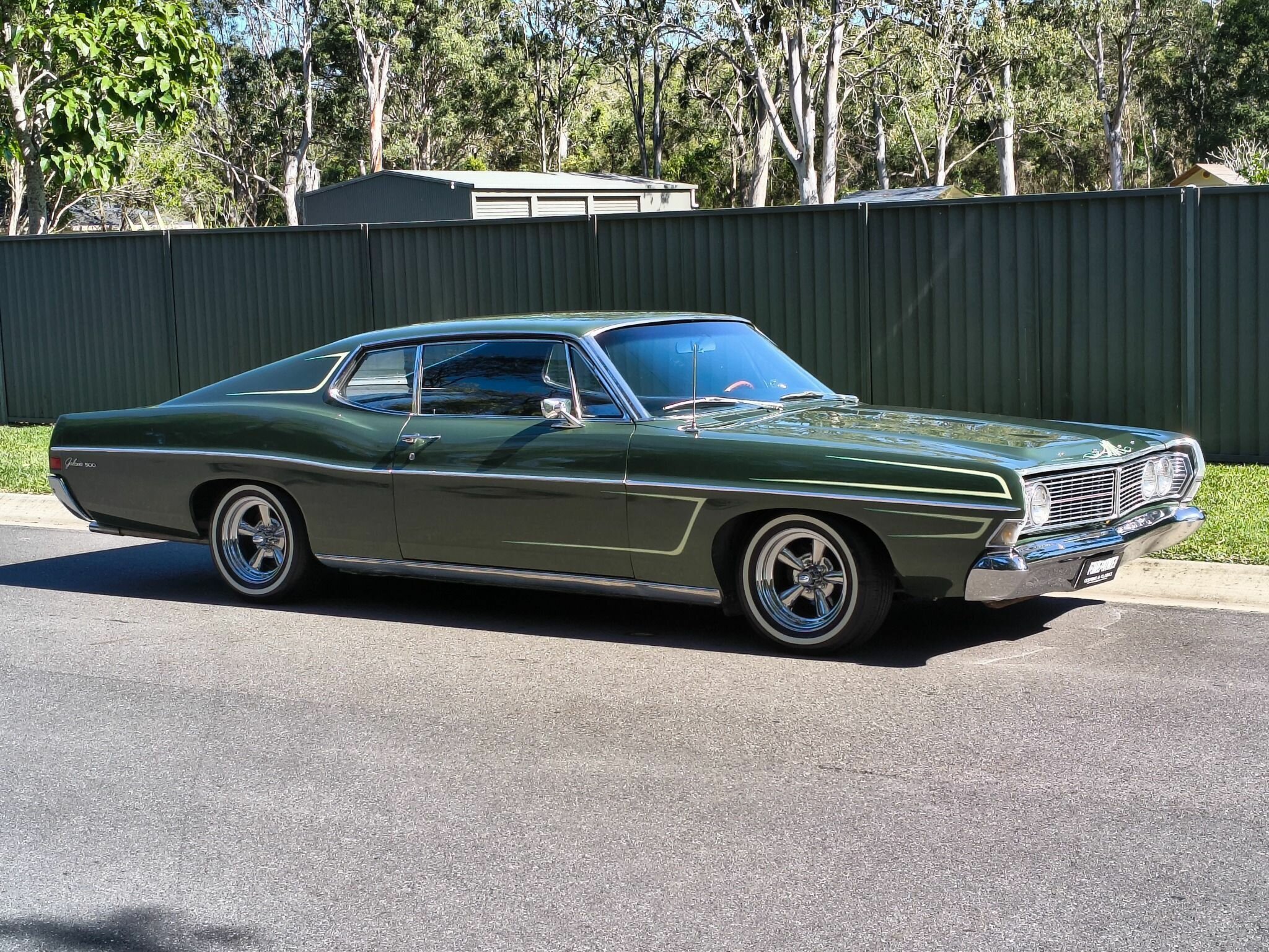1968 FORD GALAXIE 500 AUTOMATIC 2D COUPE