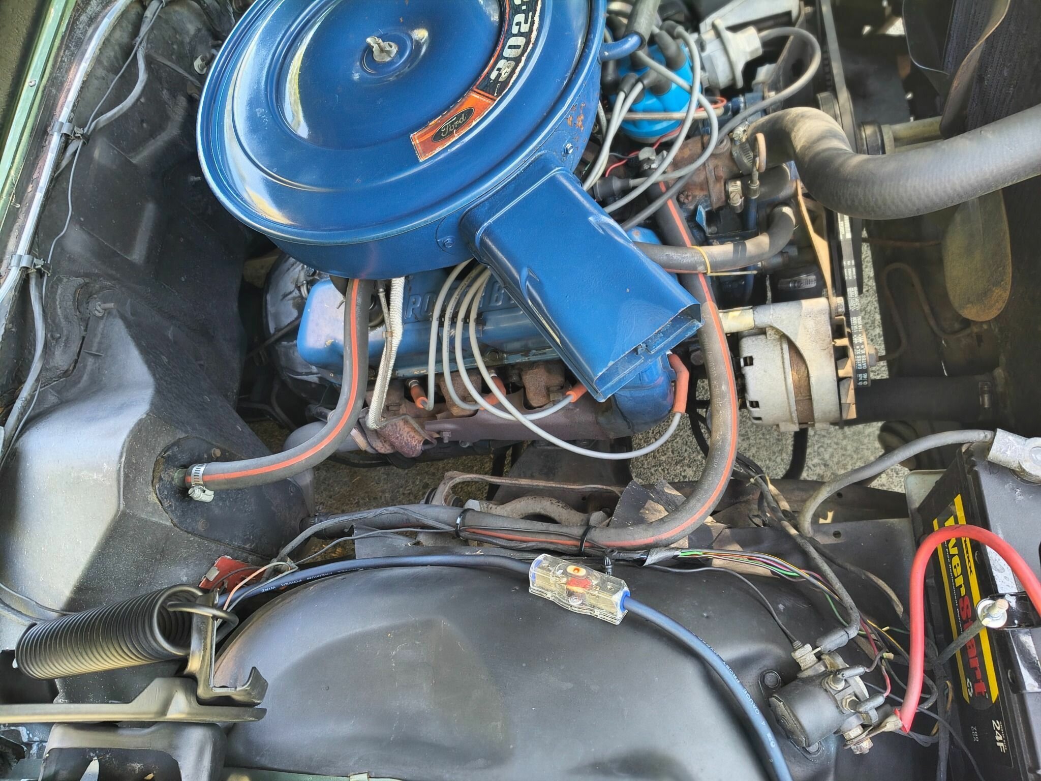 1968 FORD GALAXIE 500 AUTOMATIC 2D COUPE