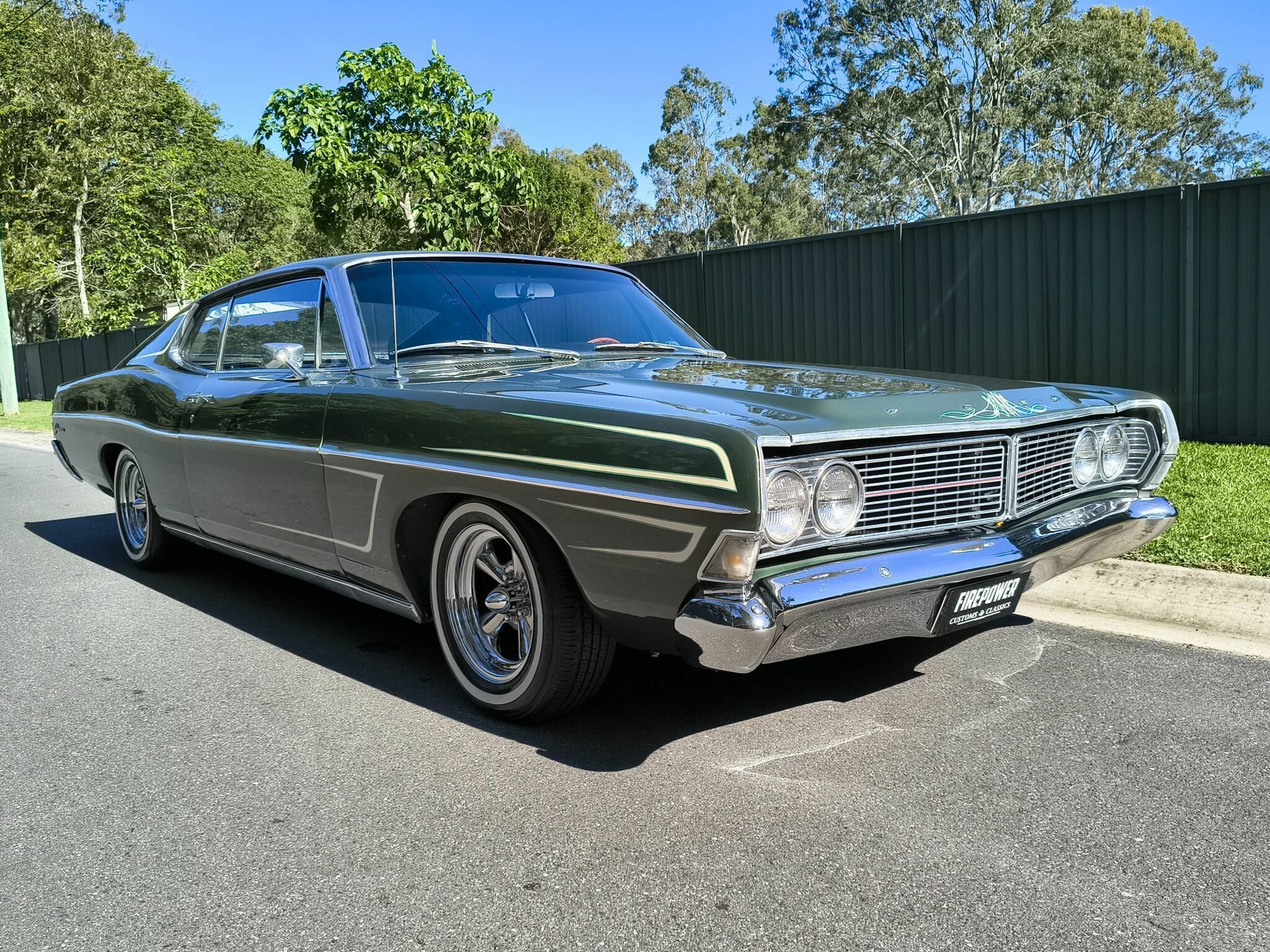 1968 FORD GALAXIE 500 AUTOMATIC 2D COUPE