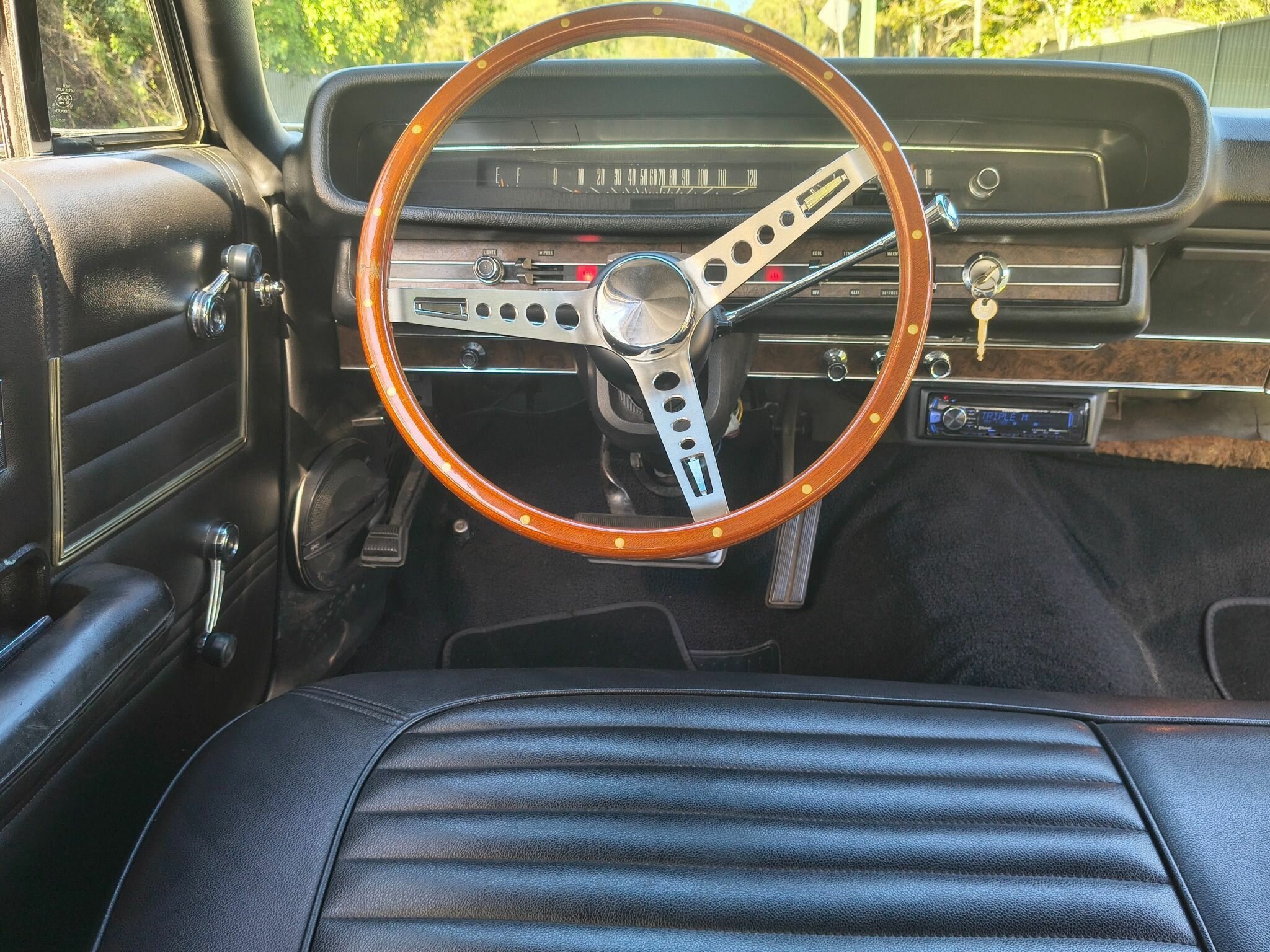 1968 FORD GALAXIE 500 AUTOMATIC 2D COUPE