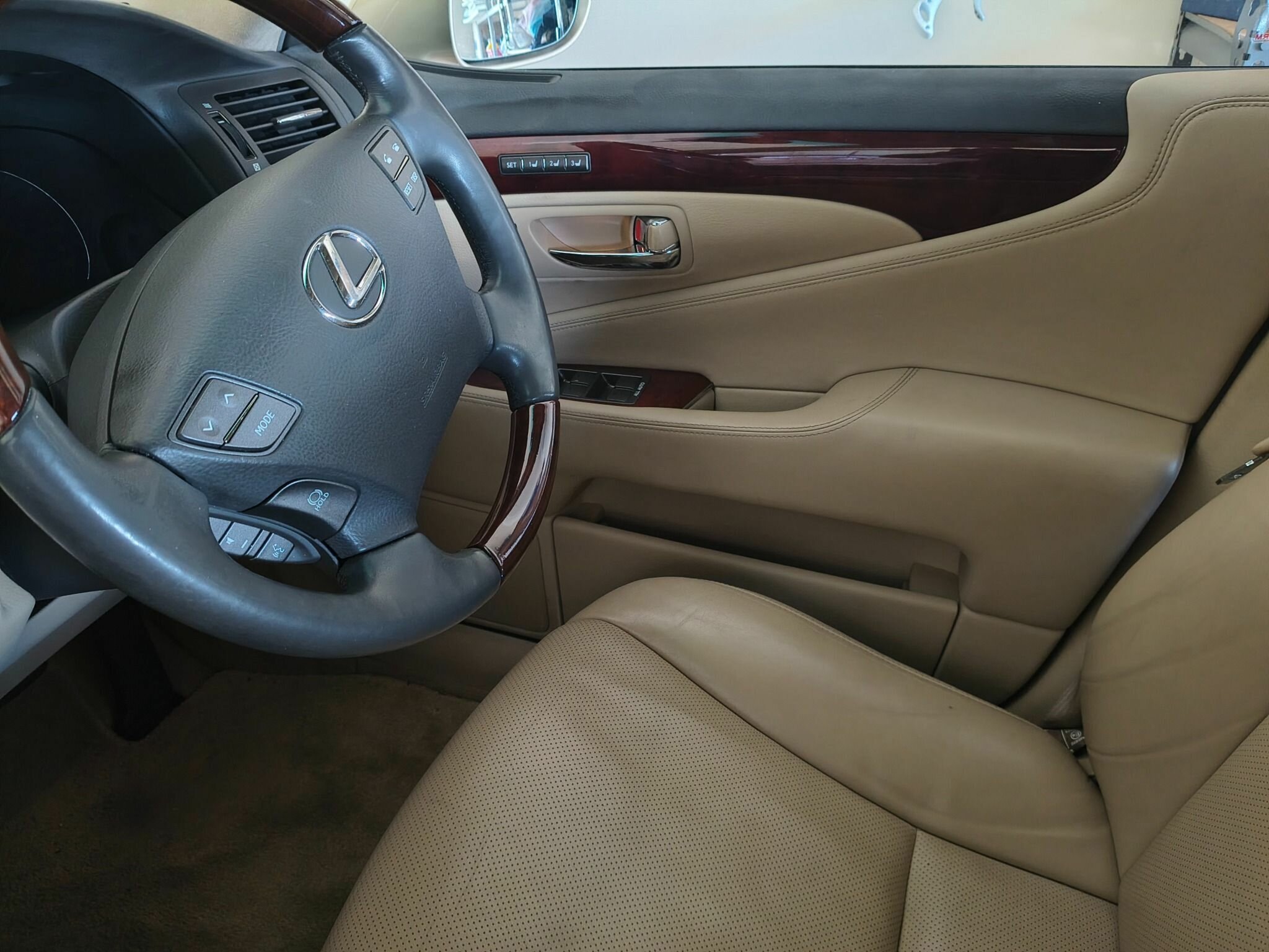 2008 LEXUS LS460 USF40R 8 SP AUTOMATIC 4D SEDAN