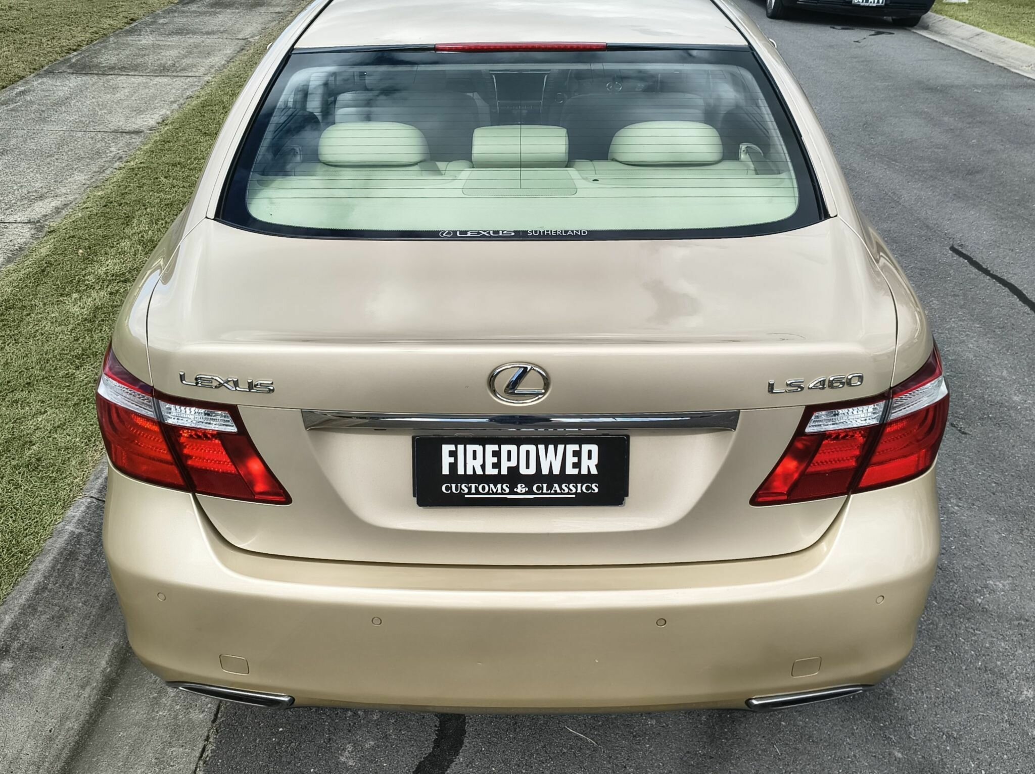 2008 LEXUS LS460 USF40R 8 SP AUTOMATIC 4D SEDAN
