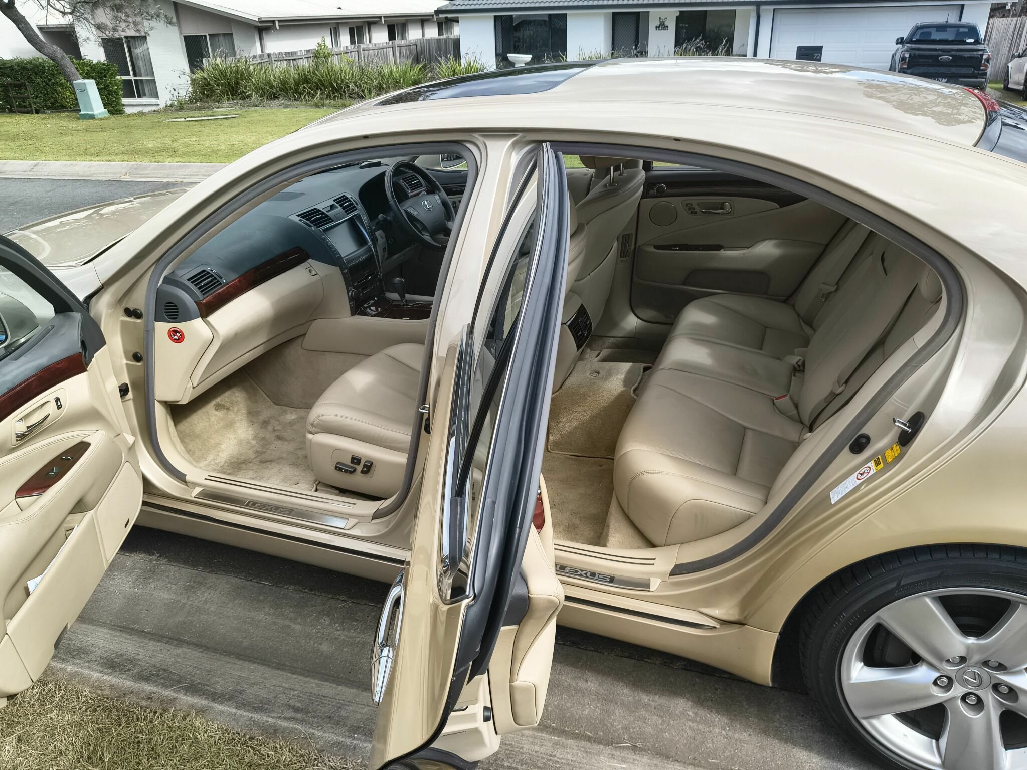 2008 LEXUS LS460 USF40R 8 SP AUTOMATIC 4D SEDAN