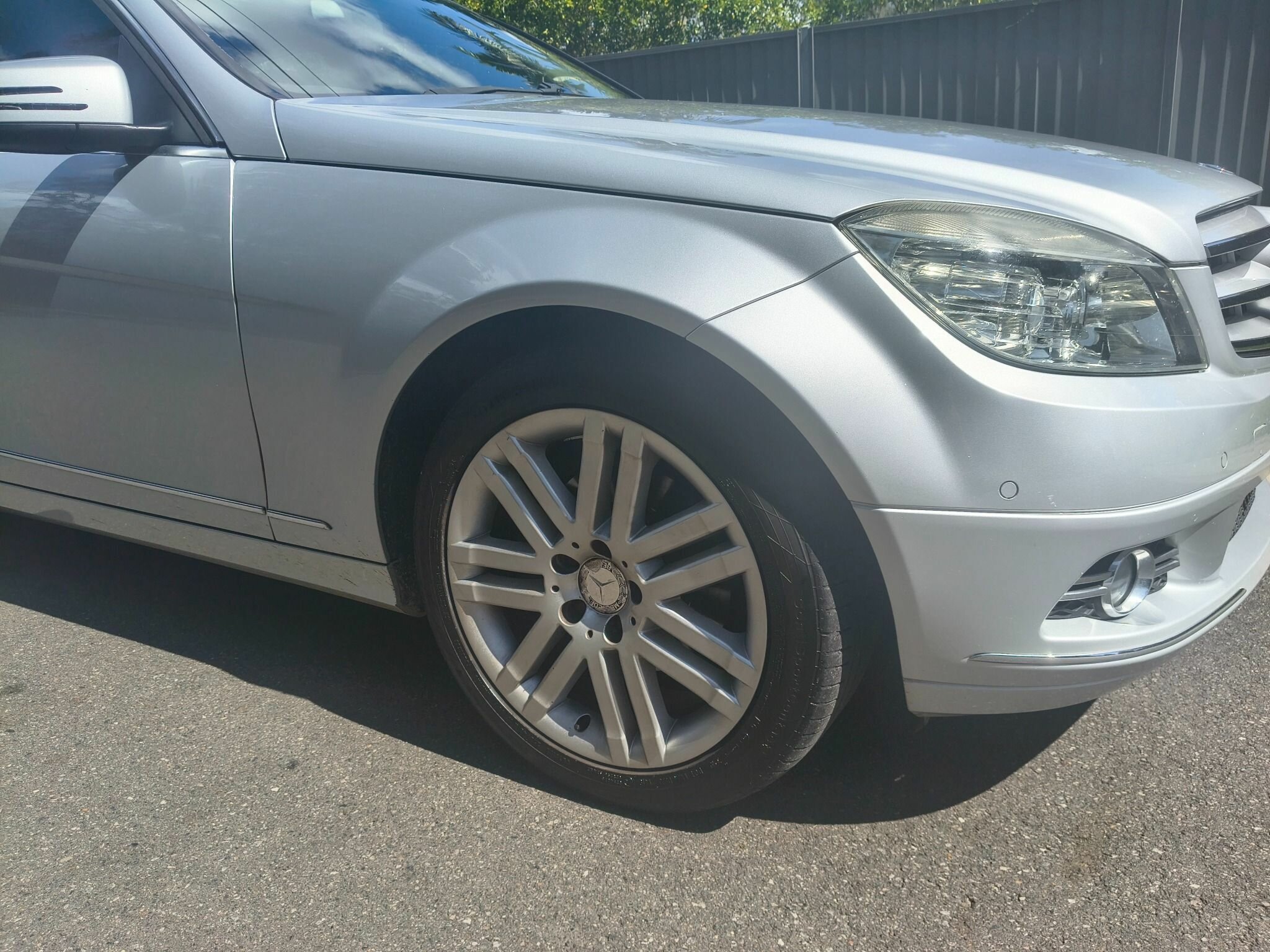 2009 MERCEDES-BENZ C200 W204 KOMPRESSOR AVANTGARDE SE 5 SP AUTOMATIC TIPSHIFT 4D SEDAN