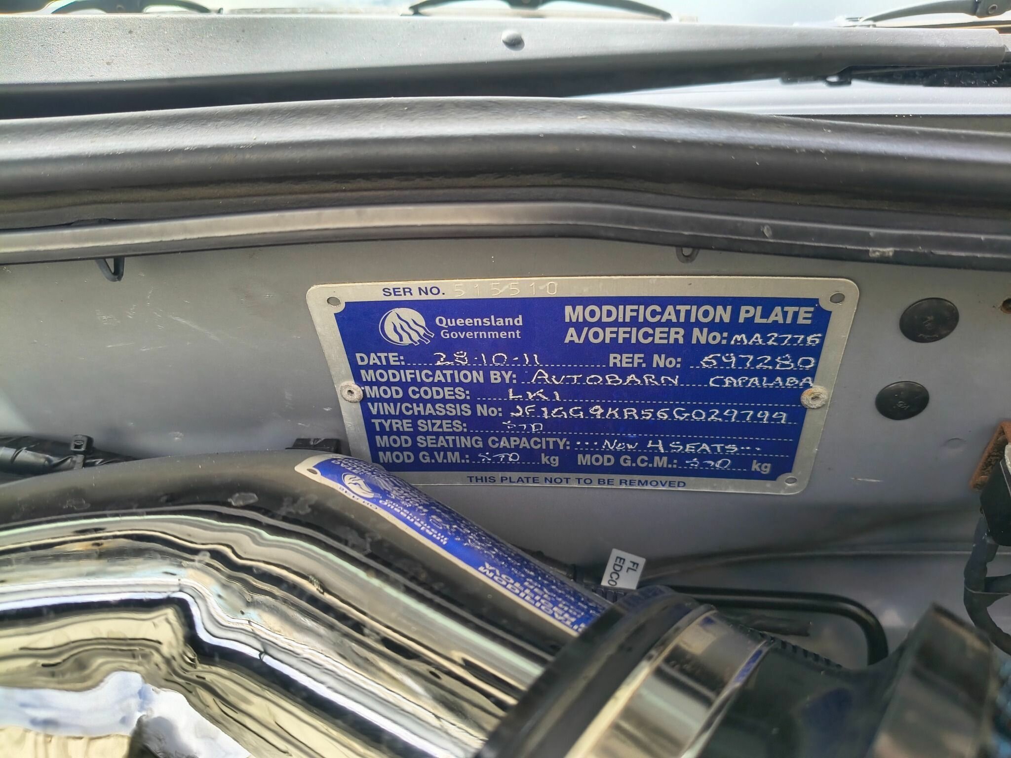 2006 SUBARU IMPREZA MY06 2.0i (AWD) 4 SP AUTOMATIC 5D HATCHBACK
