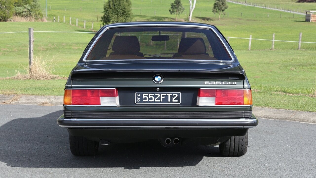 1984 BMW 635 CSI 2D COUPE