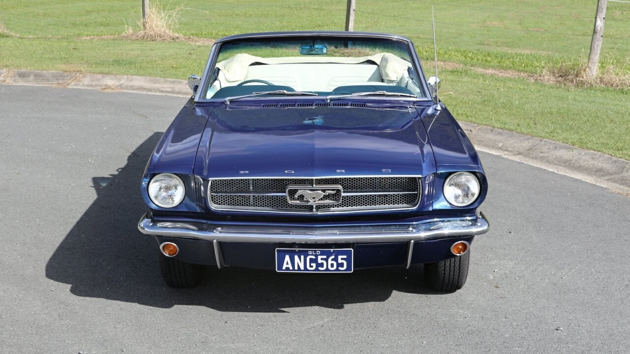 1965 FORD MUSTANG 3 SP AUTOMATIC 2D CONVERTIBLE
