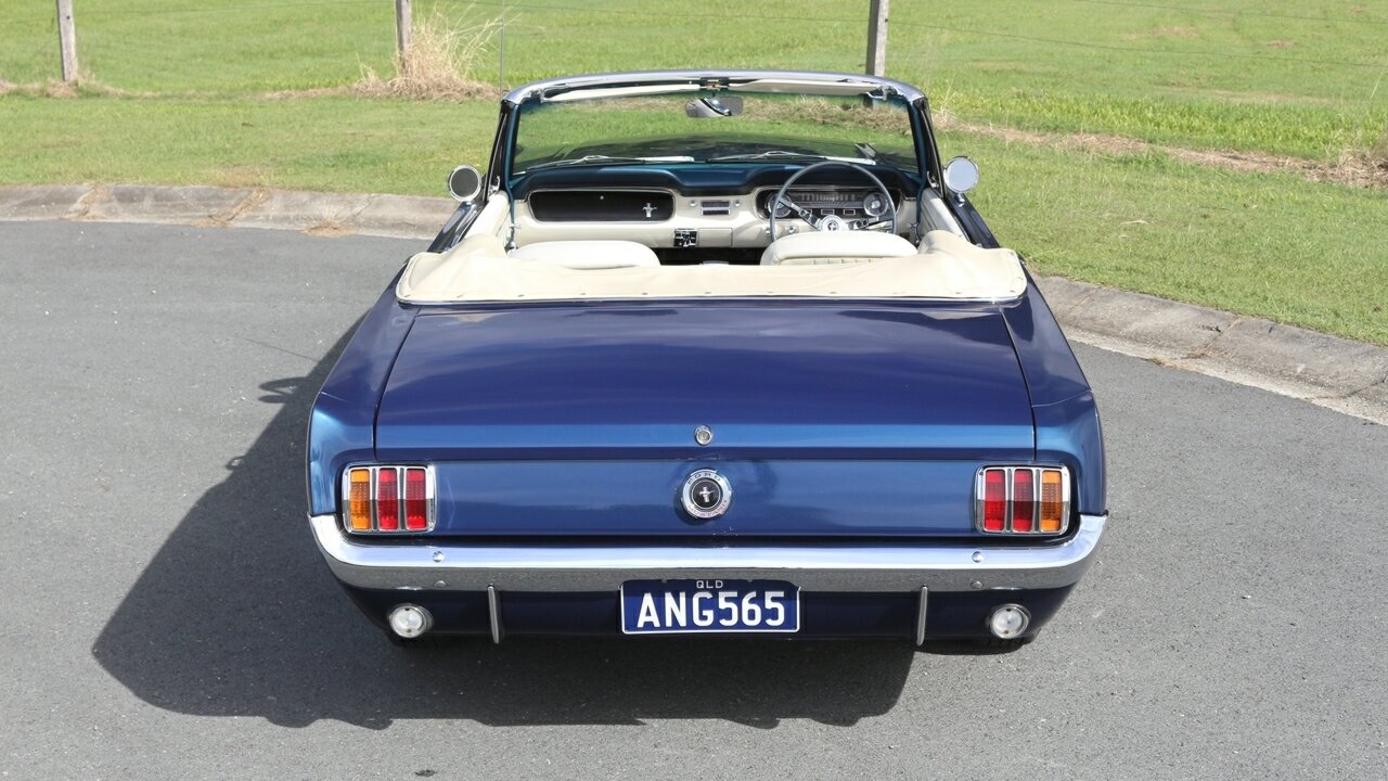1965 FORD MUSTANG 3 SP AUTOMATIC 2D CONVERTIBLE