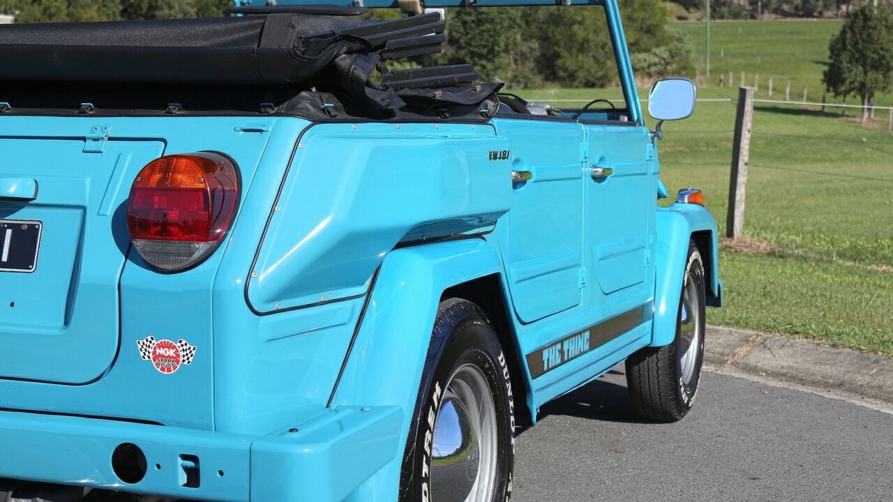 1975 VOLKSWAGEN 181 4 SP MANUAL CONVERTIBLE