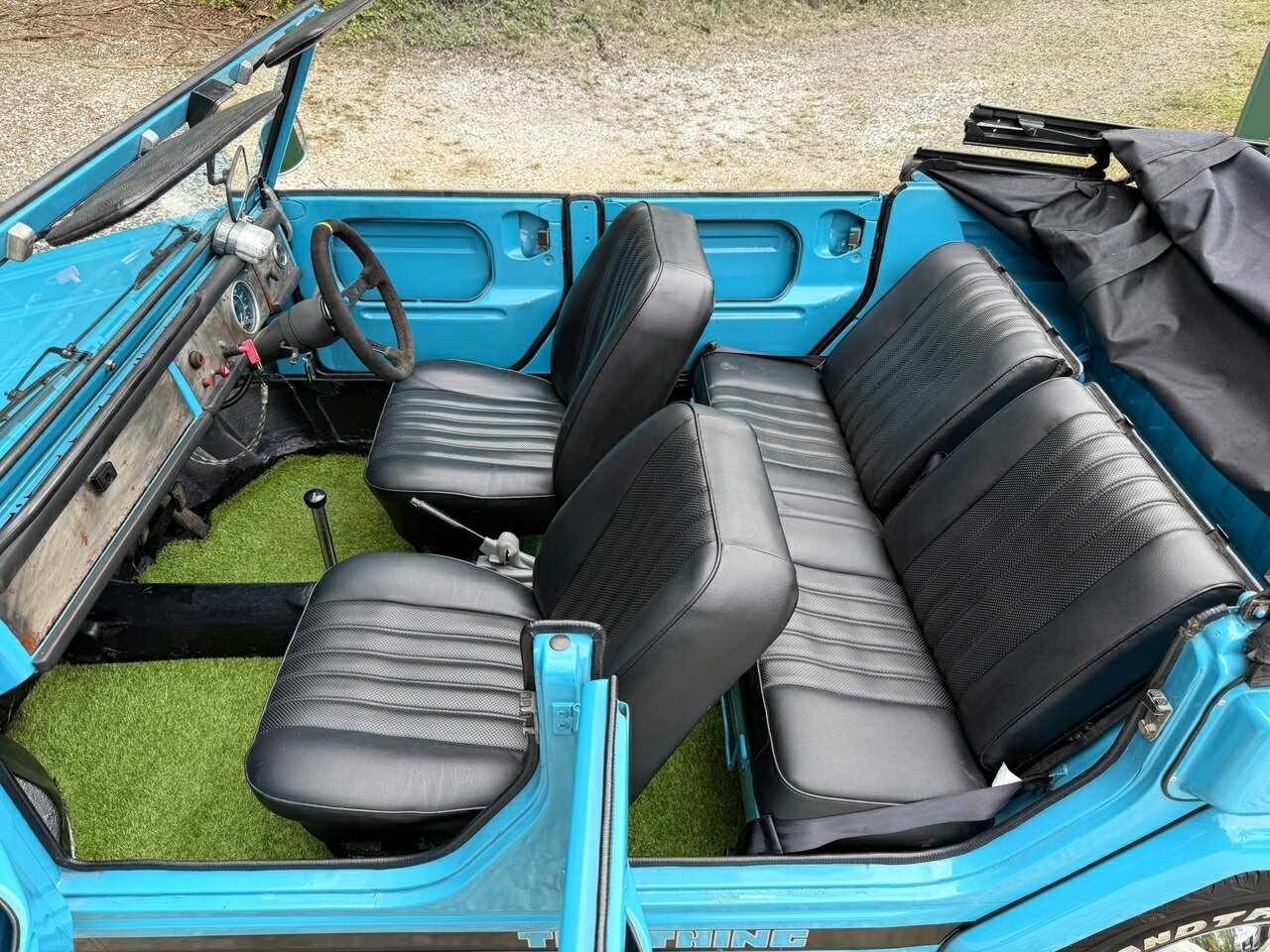 1975 VOLKSWAGEN 181 4 SP MANUAL CONVERTIBLE