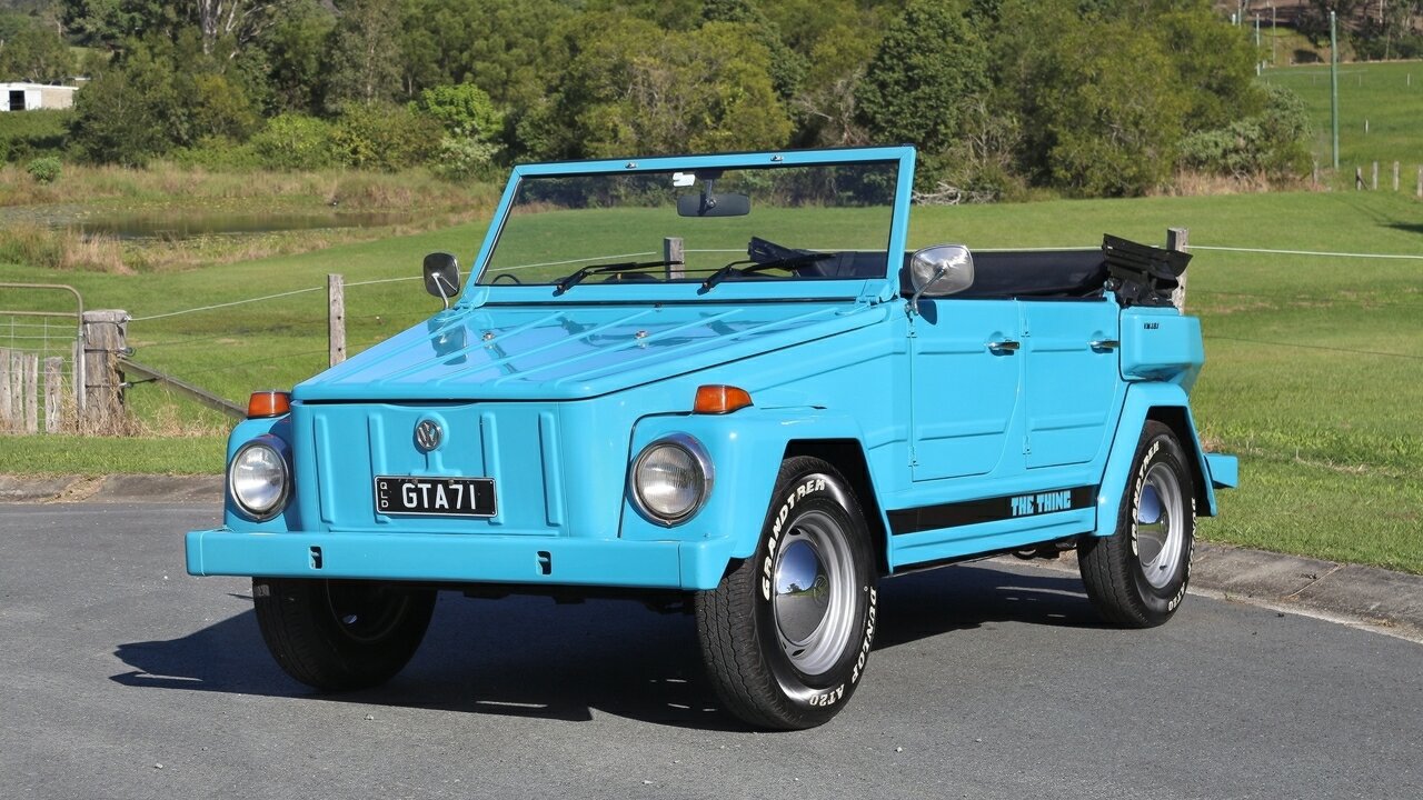 1975 VOLKSWAGEN 181 4 SP MANUAL CONVERTIBLE