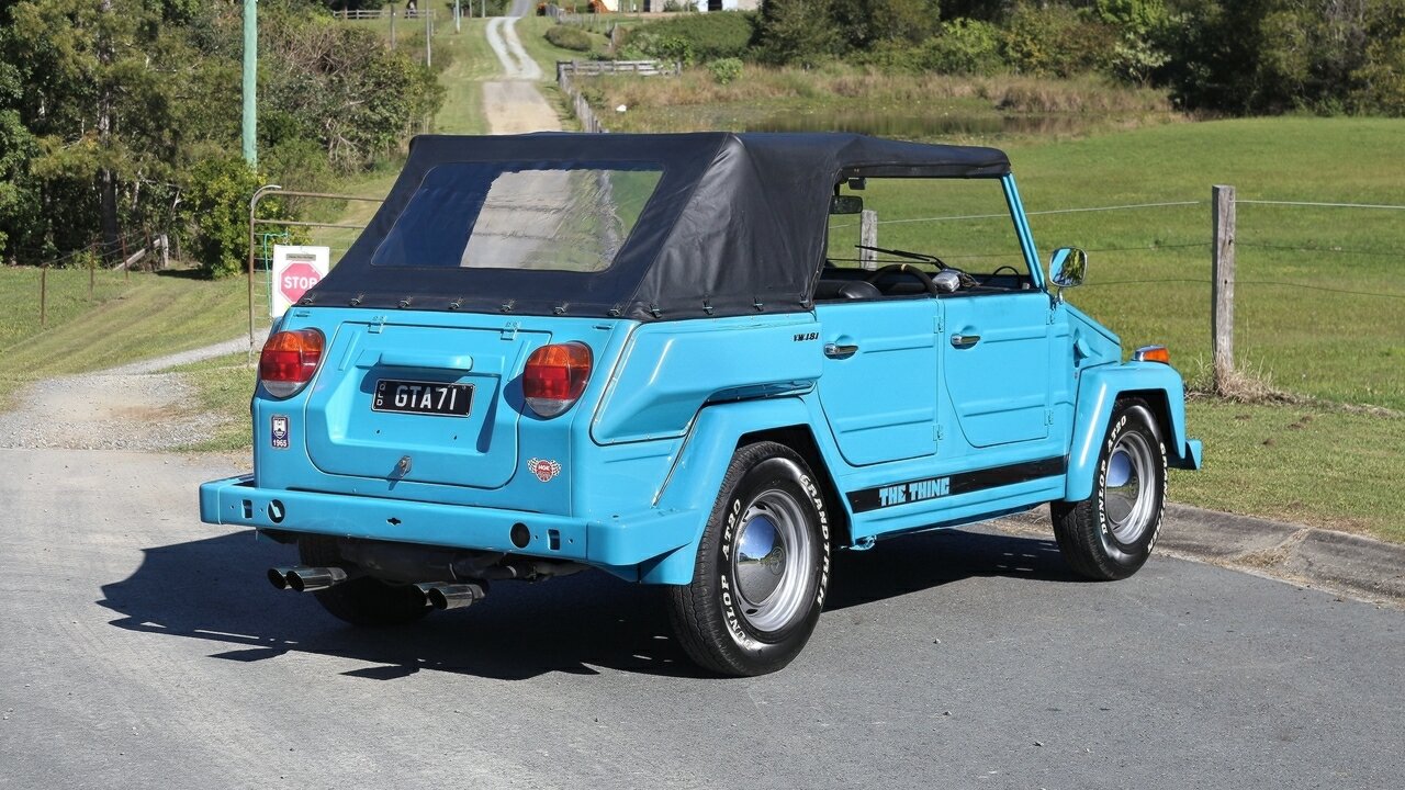 1975 VOLKSWAGEN 181 4 SP MANUAL CONVERTIBLE