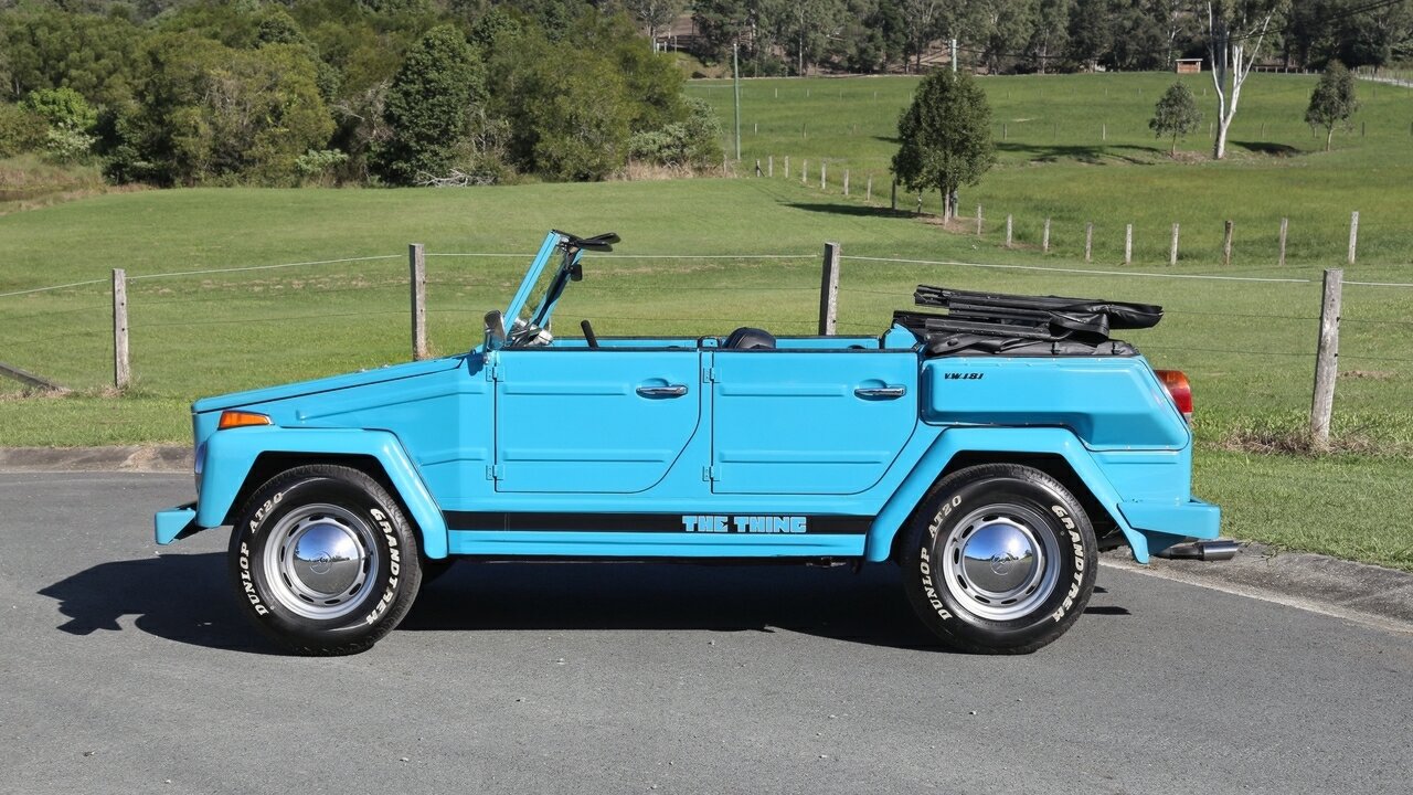1975 VOLKSWAGEN 181 4 SP MANUAL CONVERTIBLE