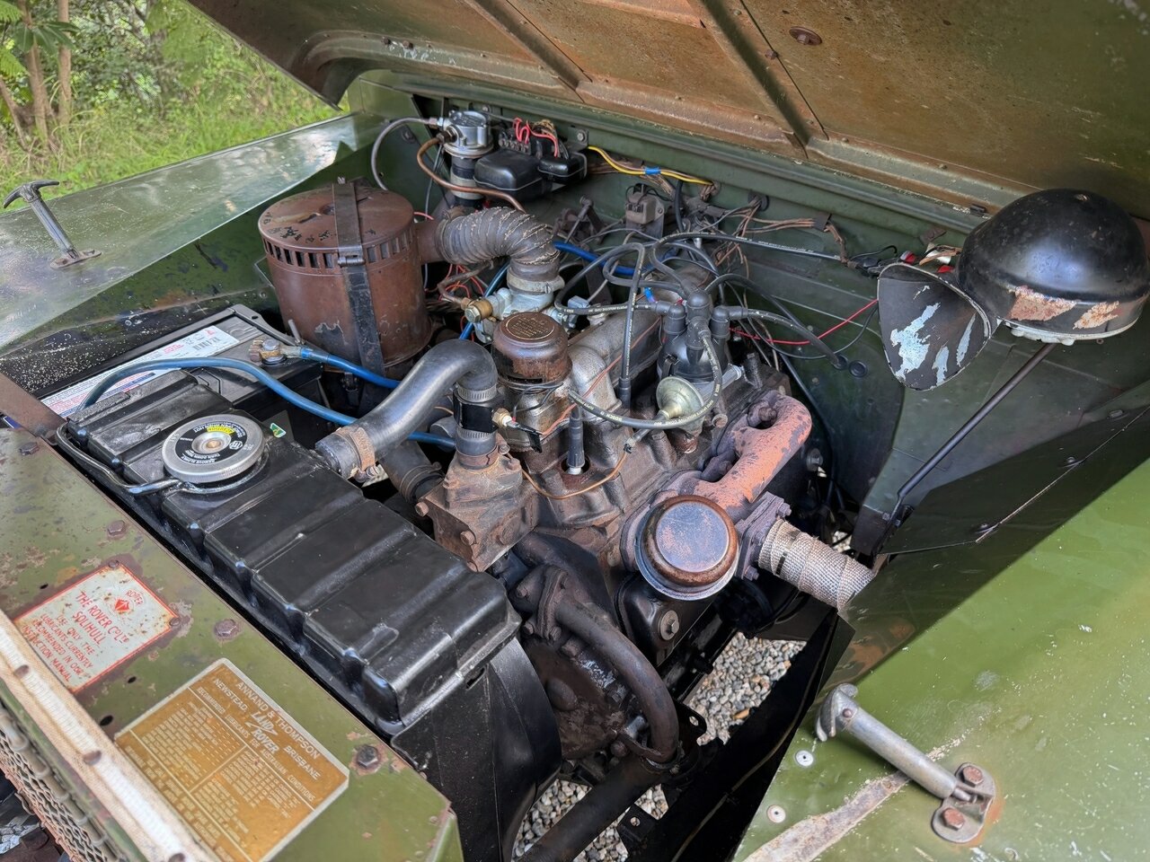 1958 LAND ROVER SERIES I 4 SP MANUAL SWB WAGON