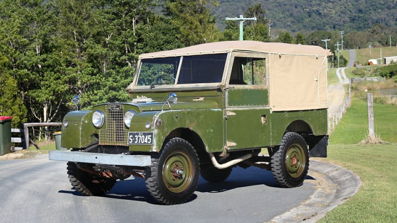 1958 LAND ROVER SERIES I 4 SP MANUAL SWB WAGON
