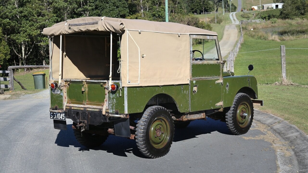 1958 LAND ROVER SERIES I 4 SP MANUAL SWB WAGON