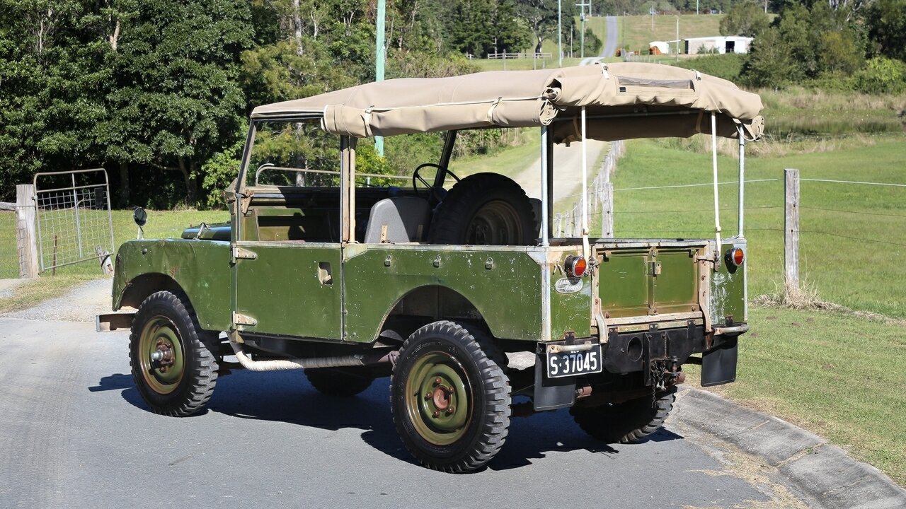 1958 LAND ROVER SERIES I 4 SP MANUAL SWB WAGON