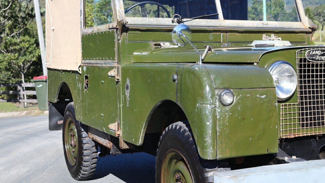 1958 LAND ROVER SERIES I 4 SP MANUAL SWB WAGON