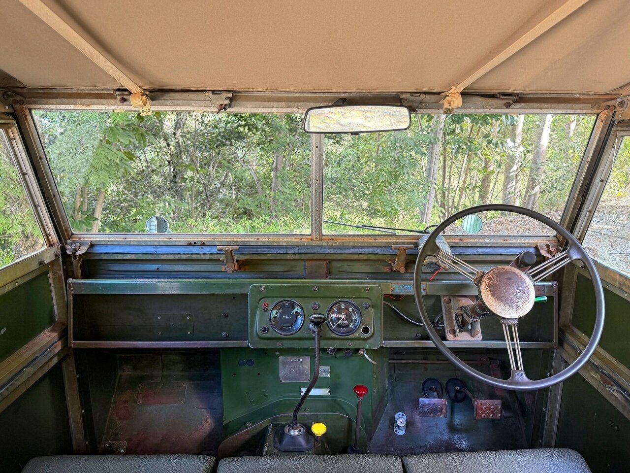 1958 LAND ROVER SERIES I 4 SP MANUAL SWB WAGON