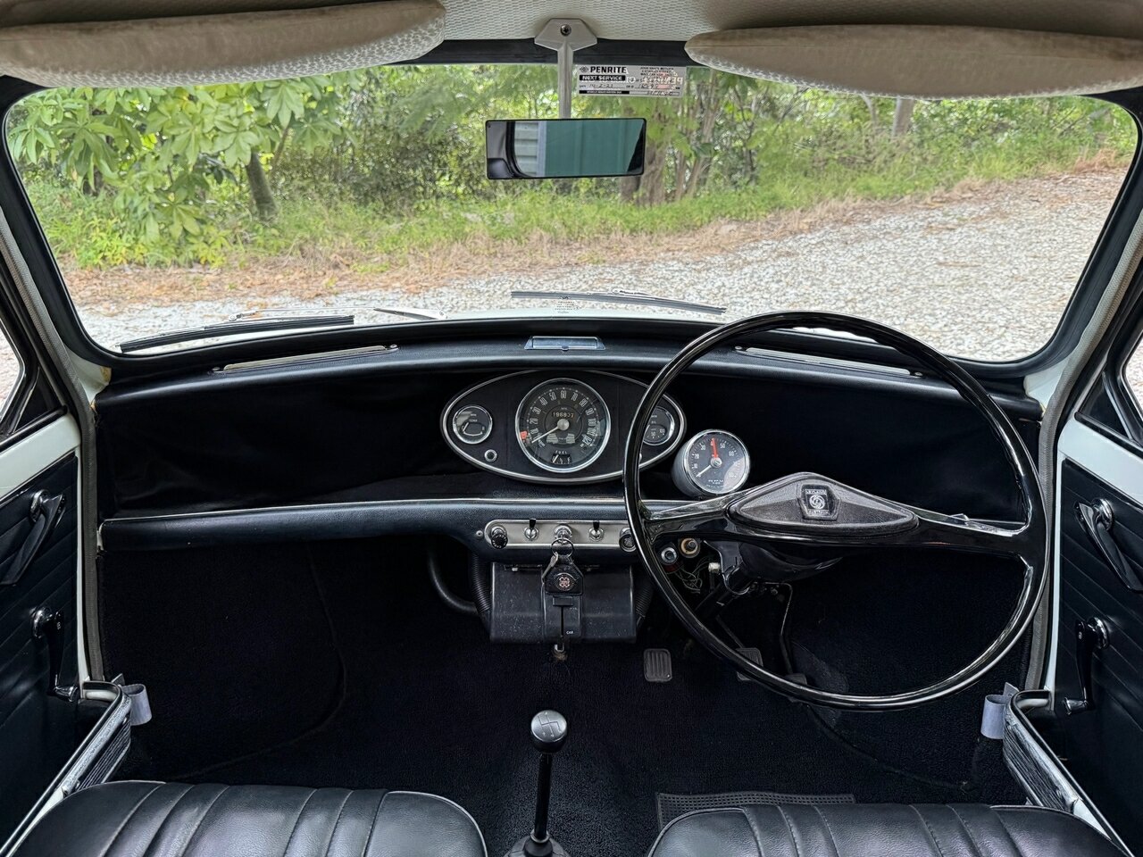 1969 MORRIS MINI COOPER S 4 SP MANUAL 2D SEDAN