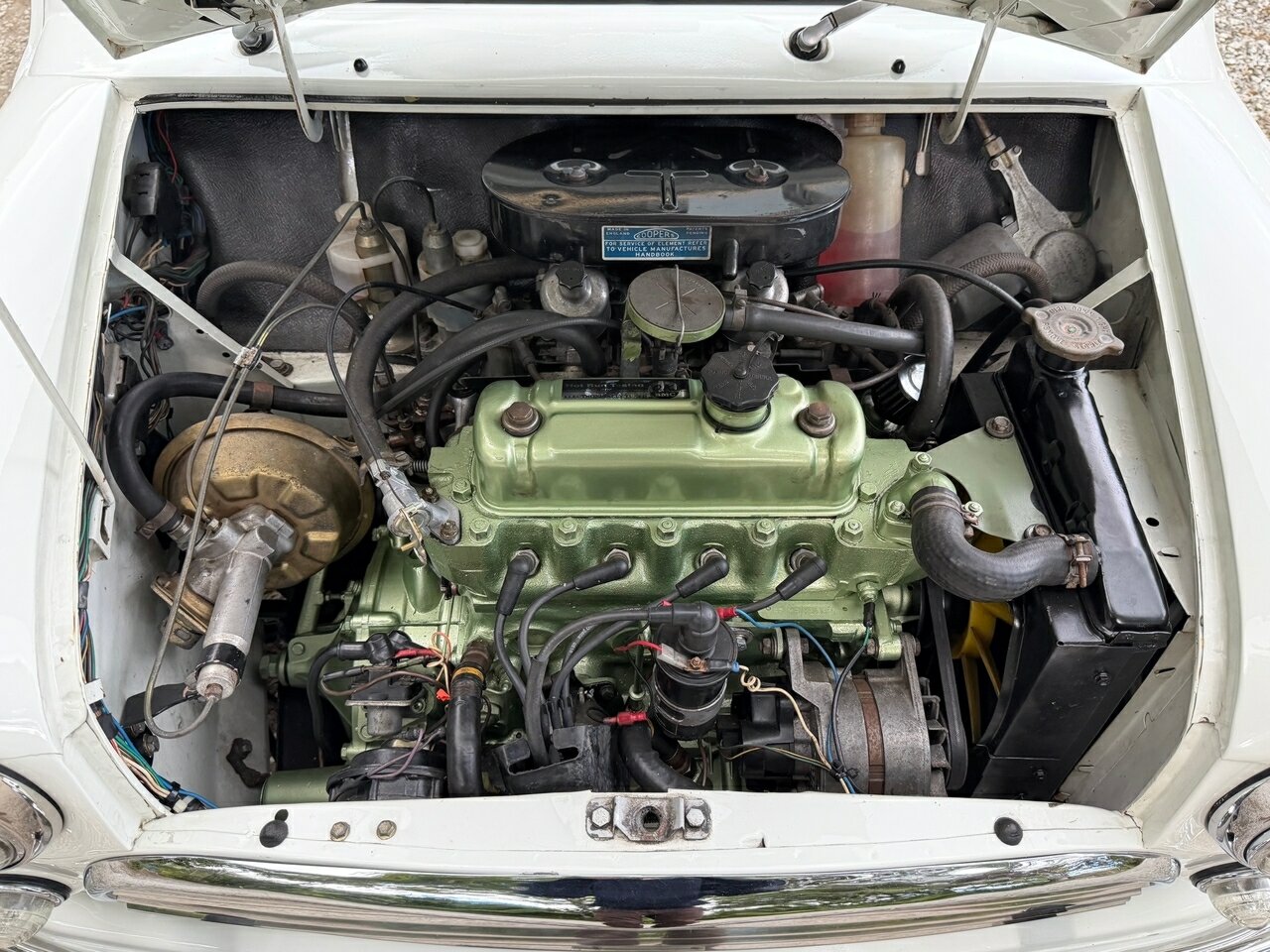 1969 MORRIS MINI COOPER S 4 SP MANUAL 2D SEDAN