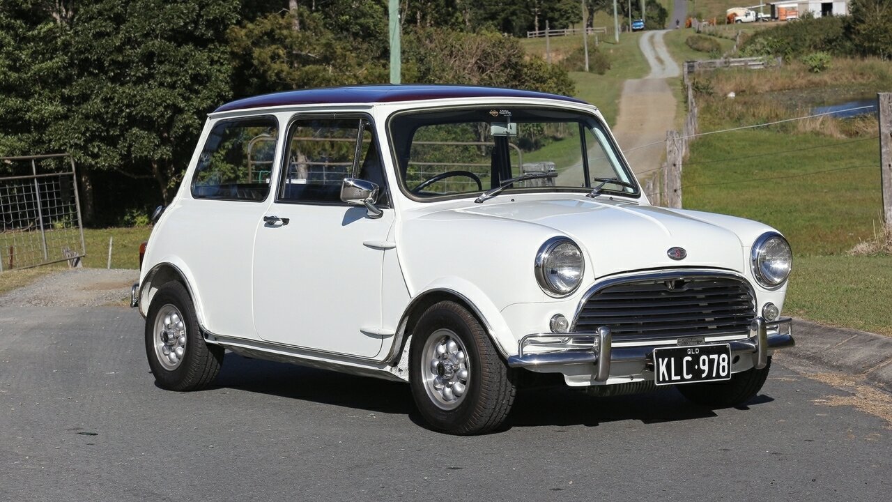 1969 MORRIS MINI COOPER S 4 SP MANUAL 2D SEDAN