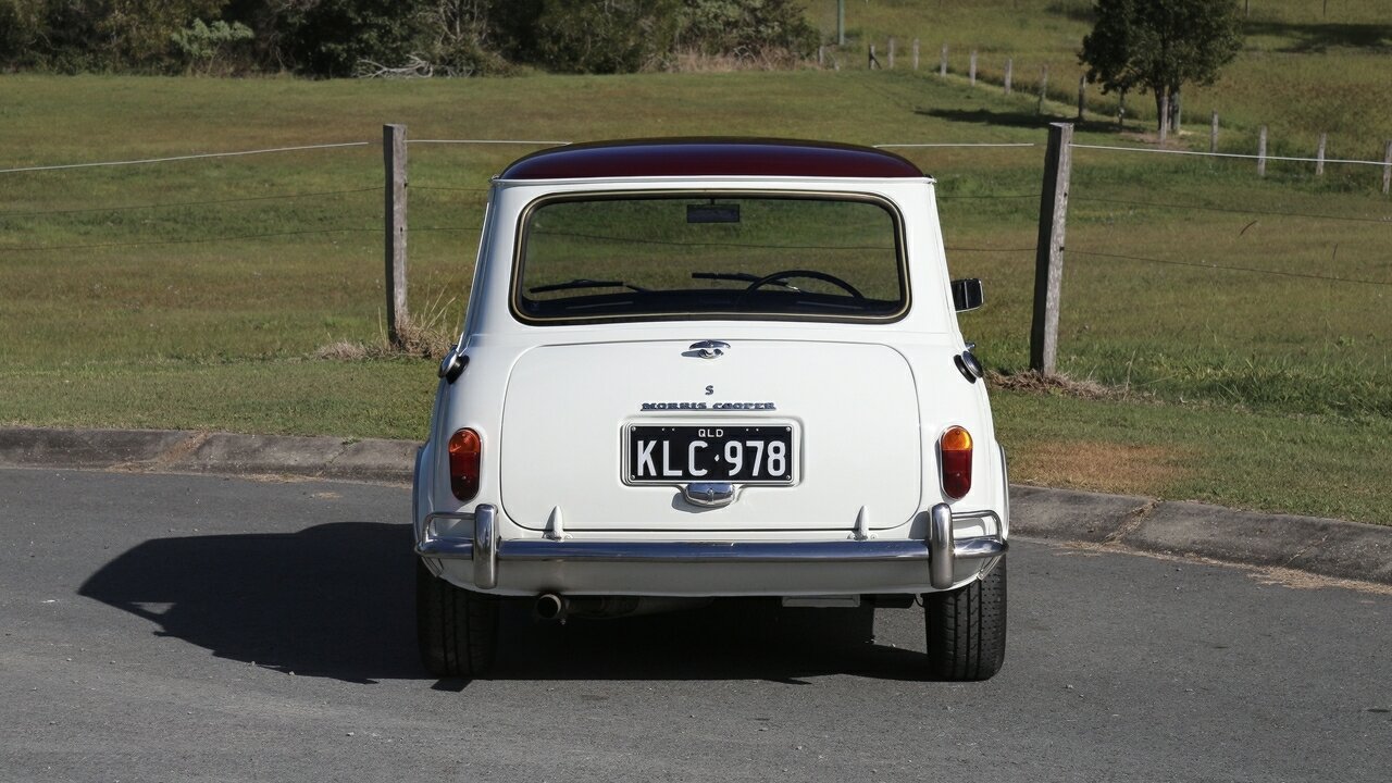 1969 MORRIS MINI COOPER S 4 SP MANUAL 2D SEDAN