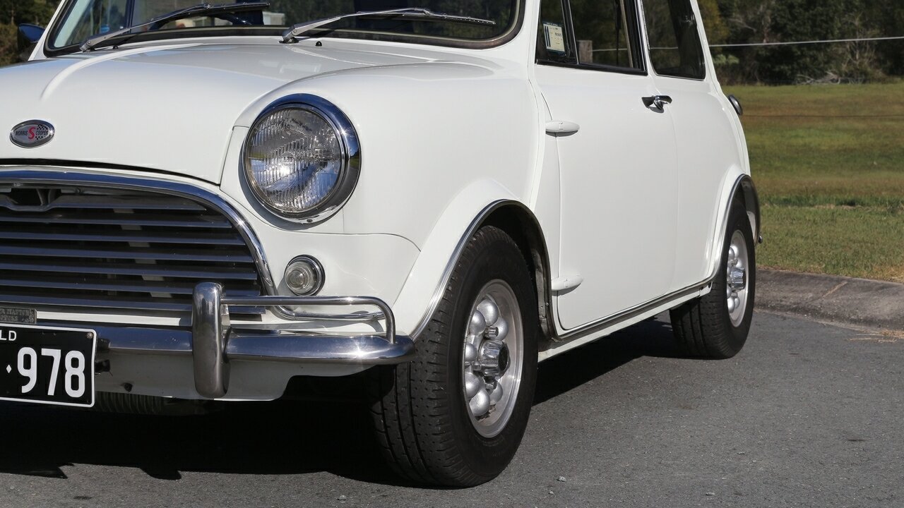 1969 MORRIS MINI COOPER S 4 SP MANUAL 2D SEDAN