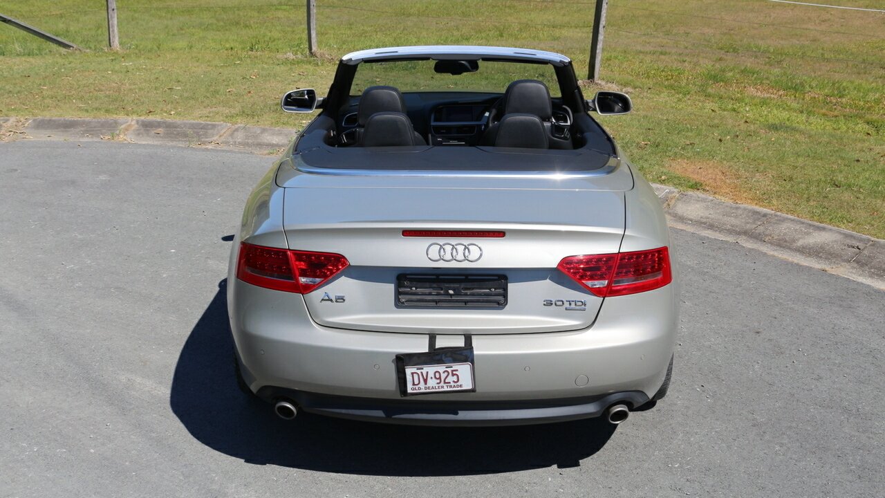 2010 AUDI A5 8T 3.0 TDI QUATTRO 7 SP AUTO DIRECT SHIFT 2D CABRIOLET