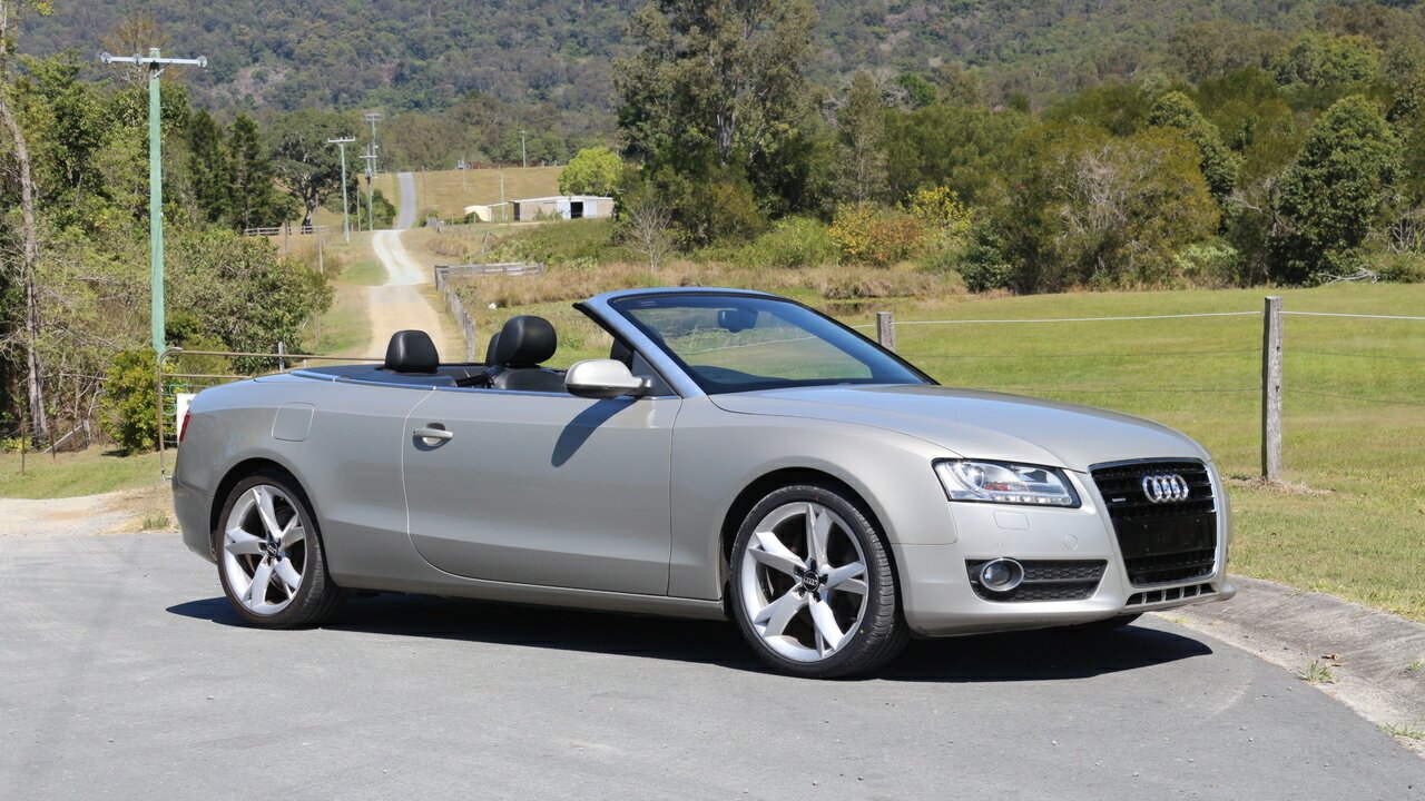 2010 AUDI A5 8T 3.0 TDI QUATTRO 7 SP AUTO DIRECT SHIFT 2D CABRIOLET