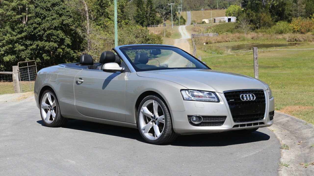 2010 AUDI A5 8T 3.0 TDI QUATTRO 7 SP AUTO DIRECT SHIFT 2D CABRIOLET