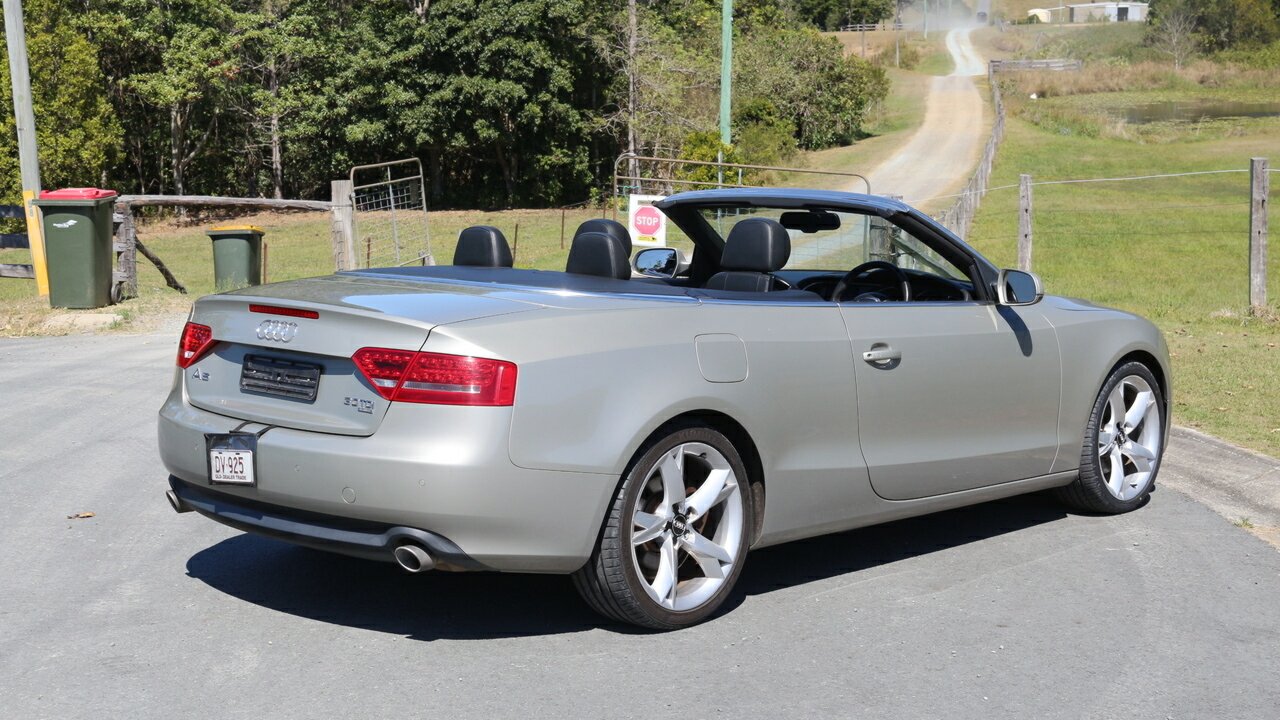2010 AUDI A5 8T 3.0 TDI QUATTRO 7 SP AUTO DIRECT SHIFT 2D CABRIOLET