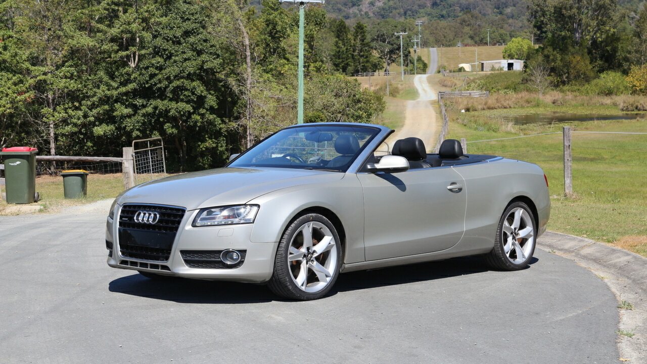 2010 AUDI A5 8T 3.0 TDI QUATTRO 7 SP AUTO DIRECT SHIFT 2D CABRIOLET