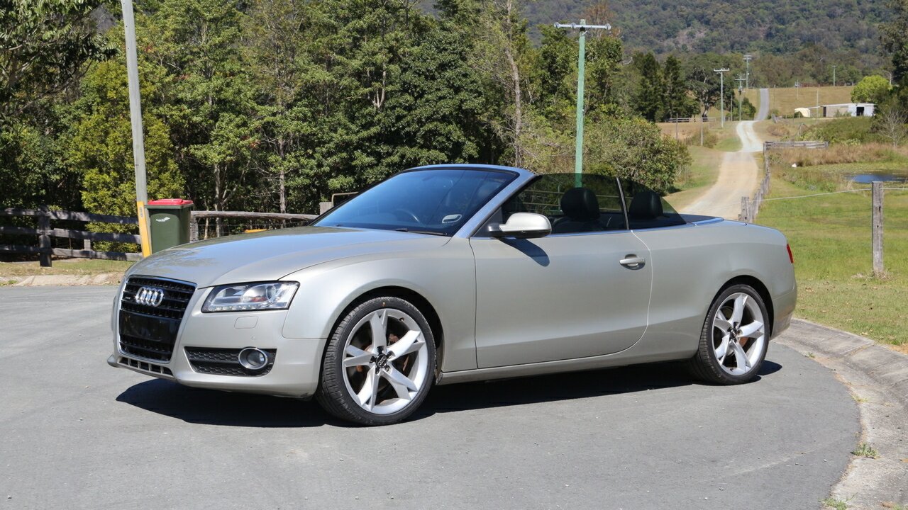 2010 AUDI A5 8T 3.0 TDI QUATTRO 7 SP AUTO DIRECT SHIFT 2D CABRIOLET