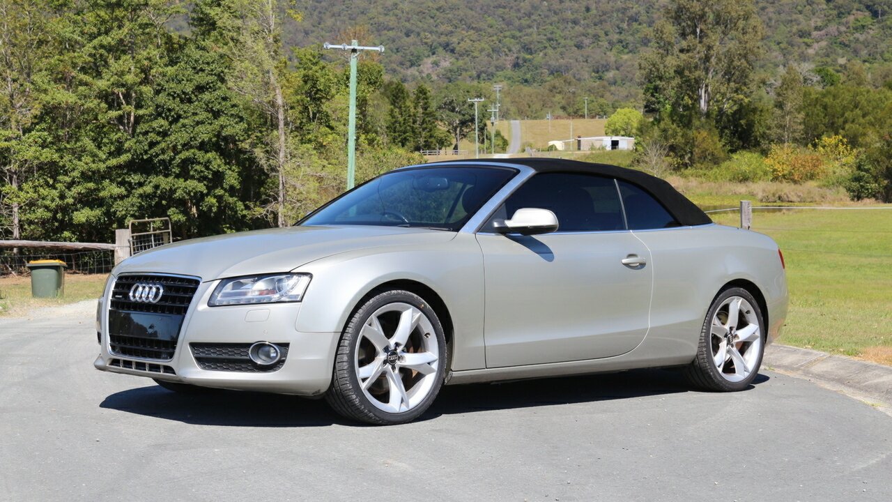 2010 AUDI A5 8T 3.0 TDI QUATTRO 7 SP AUTO DIRECT SHIFT 2D CABRIOLET