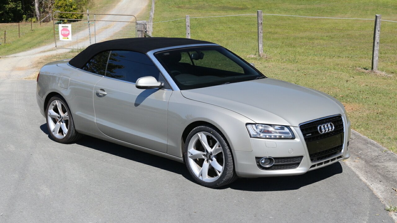 2010 AUDI A5 8T 3.0 TDI QUATTRO 7 SP AUTO DIRECT SHIFT 2D CABRIOLET