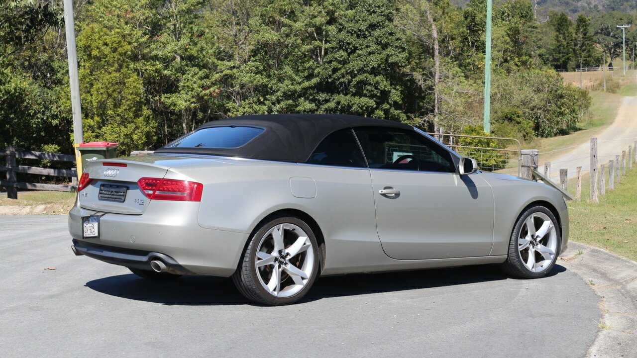 2010 AUDI A5 8T 3.0 TDI QUATTRO 7 SP AUTO DIRECT SHIFT 2D CABRIOLET